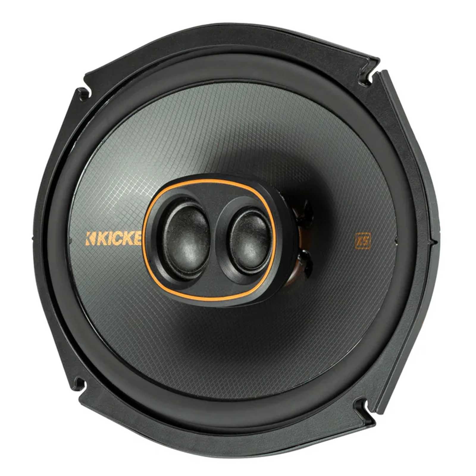 Kicker 51KSC69304 - 6x9" 300 Watts 3-Way Coaxial Rear Shelf Car Speakers Pair