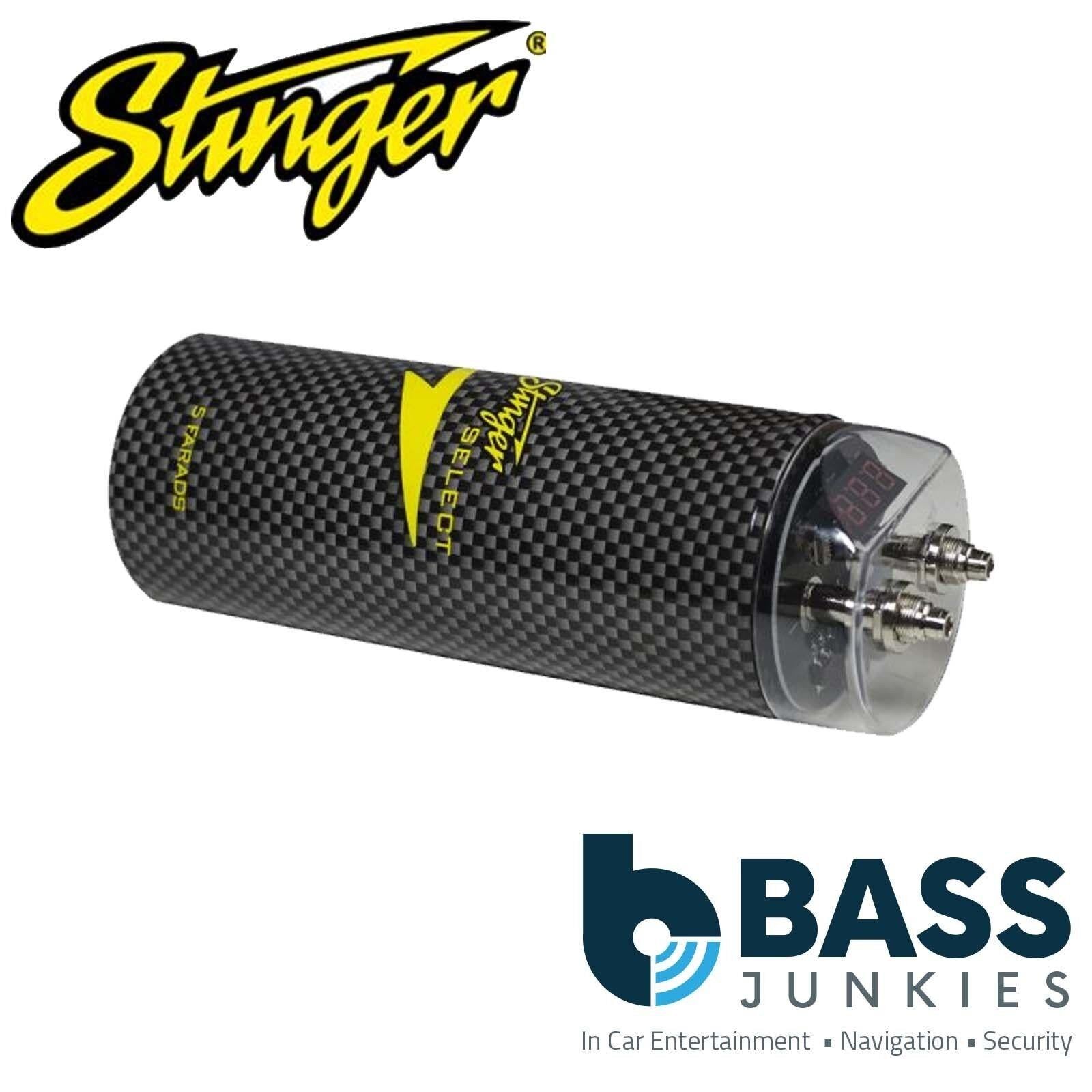 Stinger SSCAP5M 5 Farad 5000 Watts Car Amp Power Cap Capacitor Amp Kit