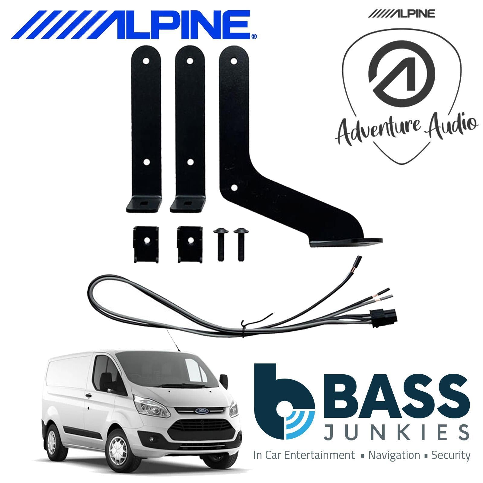 Alpine SPC-W84AT6-2 - 6-Channel DSP Amplifier & Subwoofer System for Ford Transit 7, Custom & Tourneo 7 Custom 2014 On Models