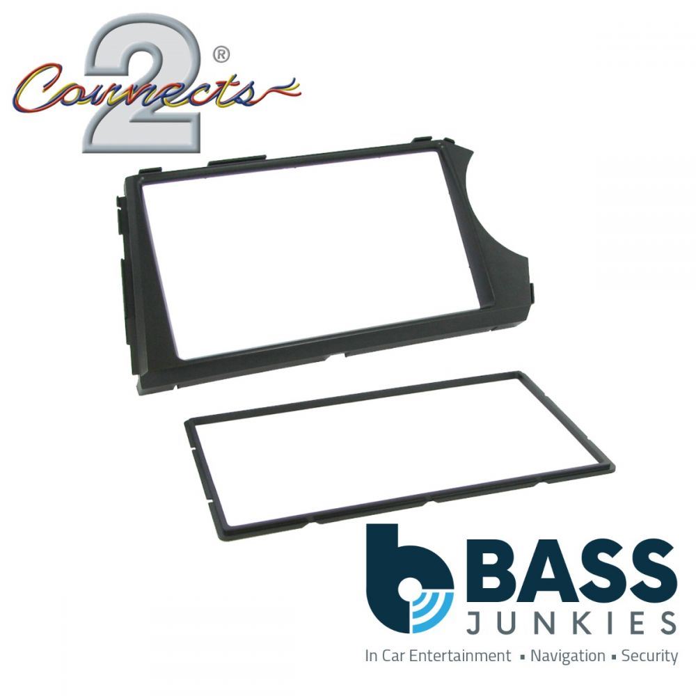 Connects2 CT23SY03 - SSangYong Actyon 2006 Onwards Double Din Fascia Frame