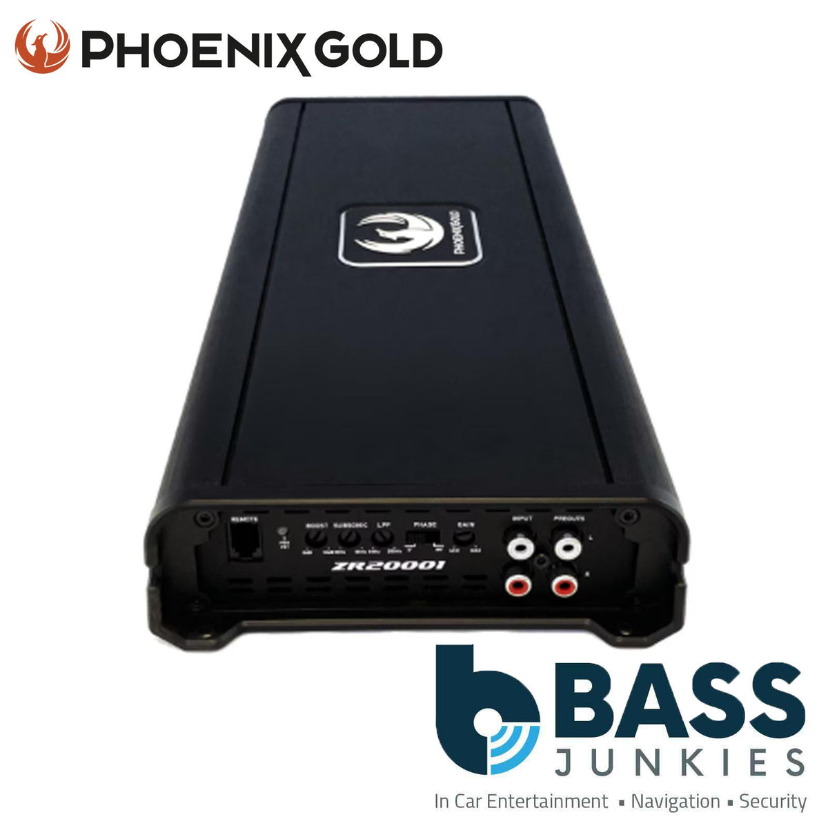 Phoenix Gold ZR20001 2000W MAX Amplifier 1x2000” RMS 1 Ohm