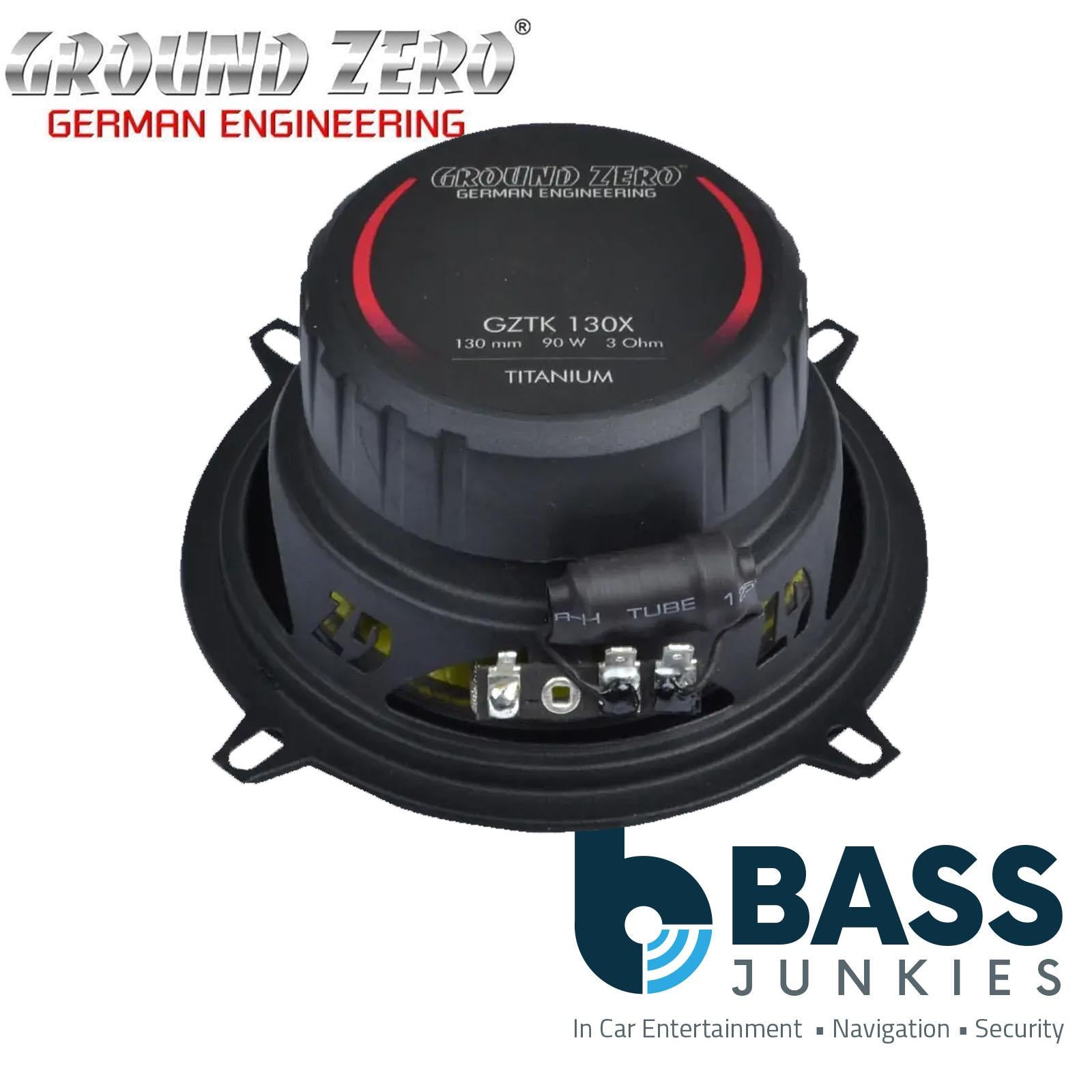 130 mm / 5? 2-way component speaker system - 80w RMS