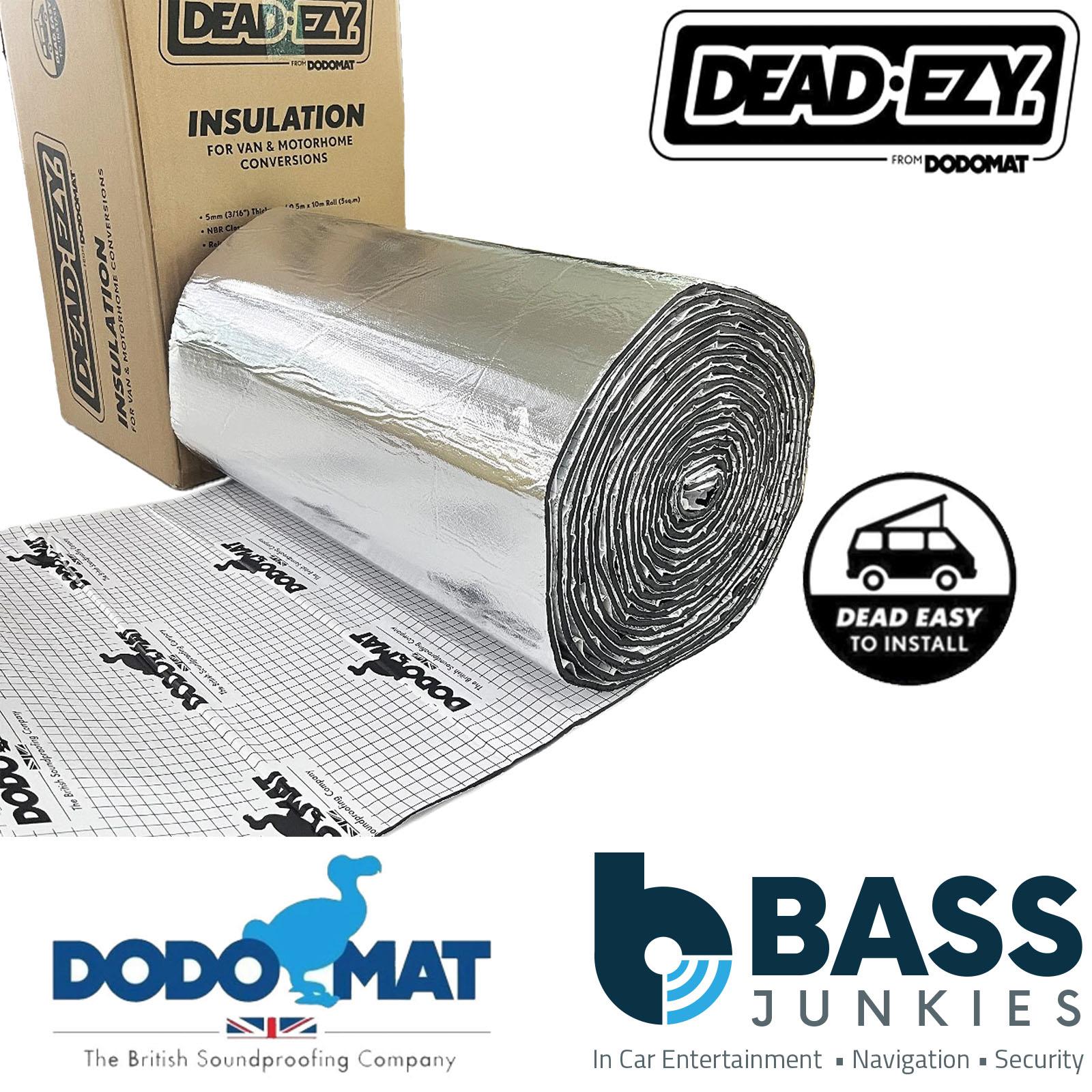 Dodo DOD-EZ-INSULATE-10M - DEAD-EZY Van Side Roof & Floor Insulation 10m Roll