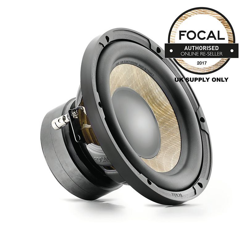 Focal P20F - PERFORMANCE FLAX SERIES  500 Watts 4 Ohms 20mm 8" Car Subwoofer SVC