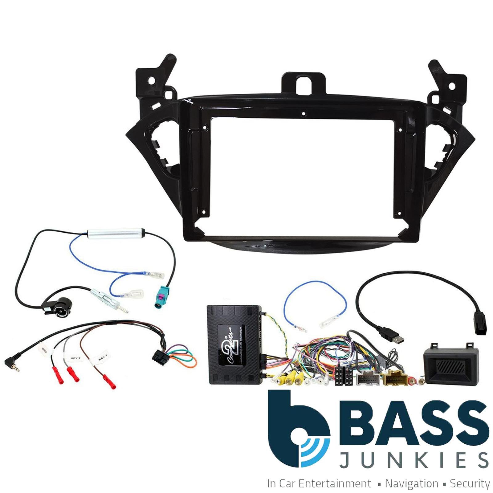 9" Android Car Radio Fascia Panel & Interface for Vauxhall Corsa 2015 - 2017