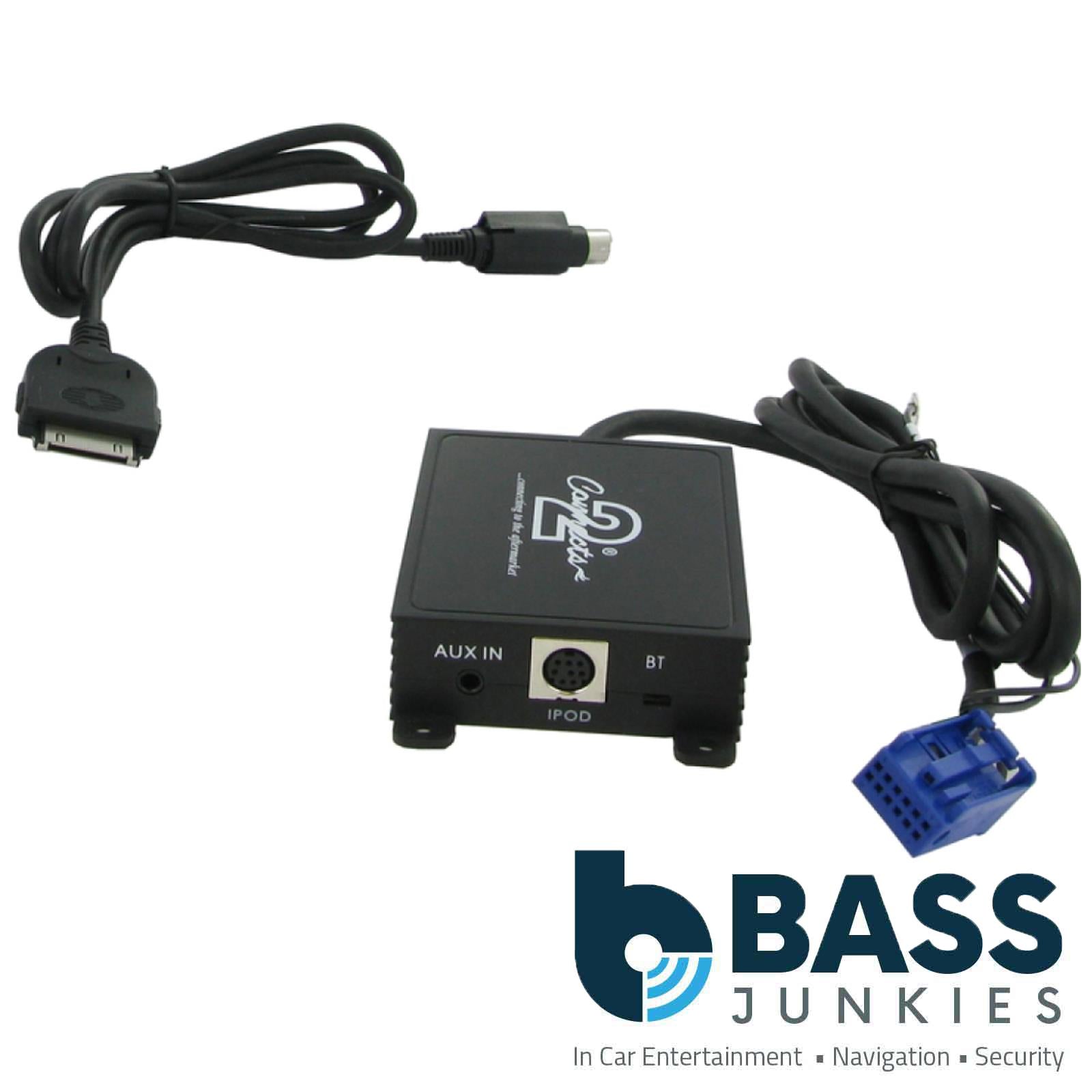 Connects2 CTAADIPOD005.3 iPod/iPhone Integration with Aux-in Interface Adaptor For Audi