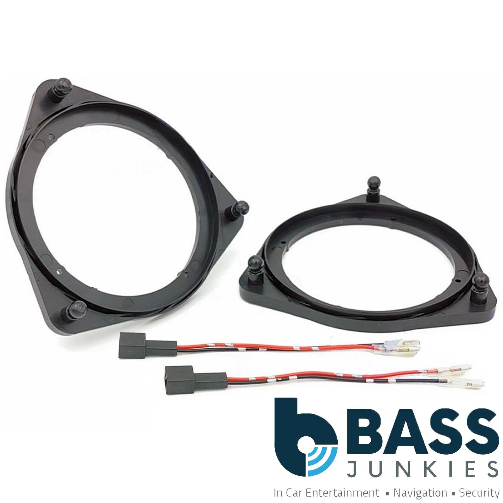 3" - 3.5" Direct-Fit Speaker Adapter Brackets Mercedes VITO 2010-25