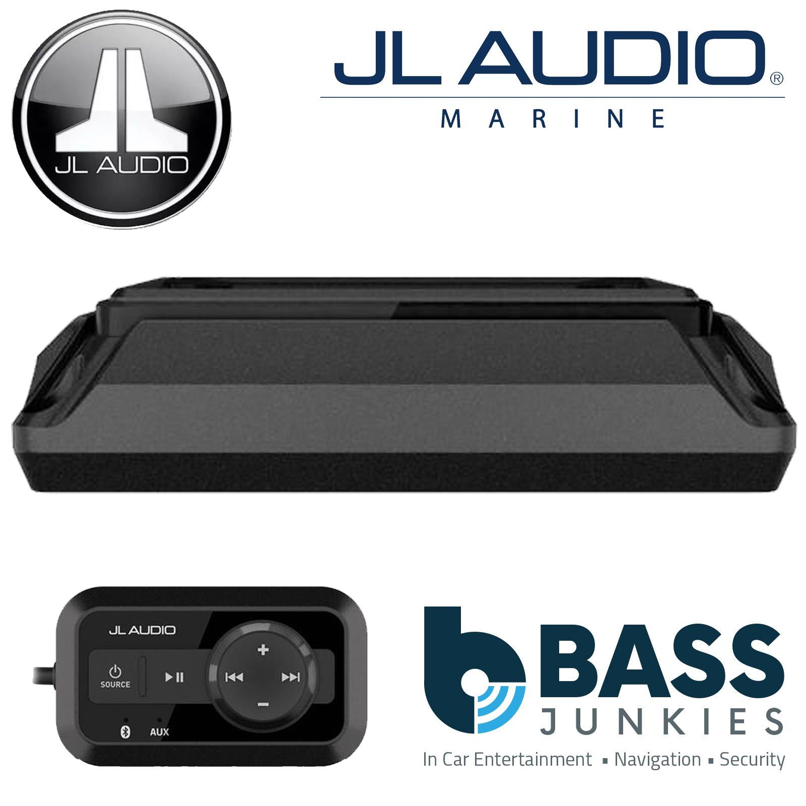 JL Audio AP200/4BT - 300 Watts RMS 4 Channel Car or Marine Class-D Amp & Bluetooth Streaming Amplifier