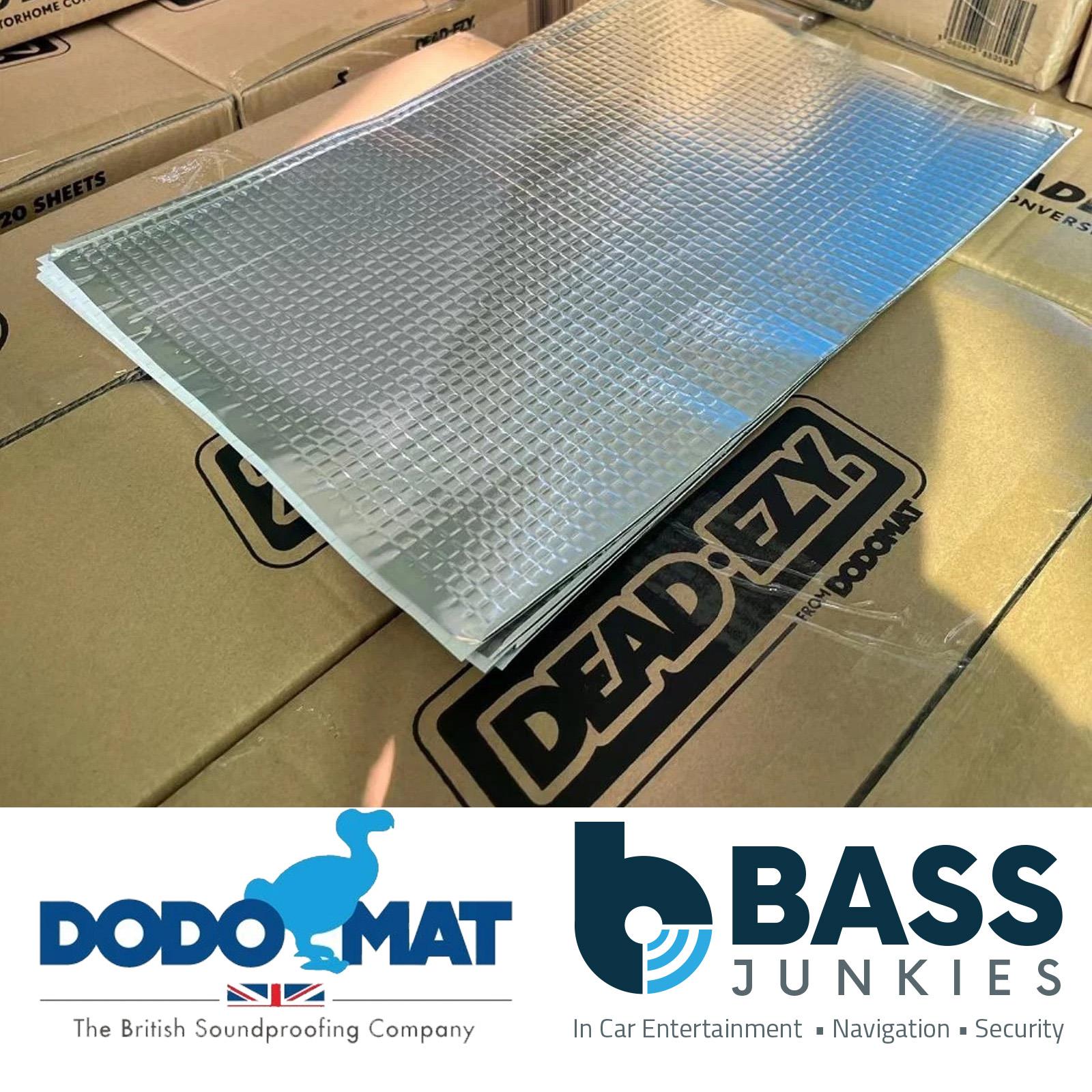 Dodo Mat DEAD-EZY 20 Sheets - (1.8sq.m) Sound Deadening Vibration Proofing Mat