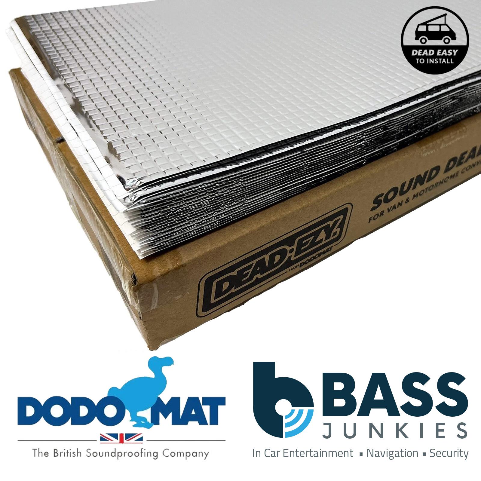 Dodo Mat DEAD-EZY 40 Sheets - (3.7sq.m) Sound Deadening Vibration Proofing Mat