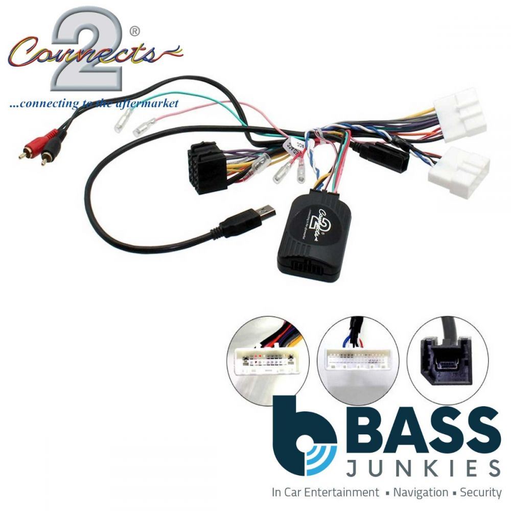 Connects2 CTSNS009.2 Nissan Qashqai X-Trail Pulsar Car Stereo Radio Steering Wheel Interface Stalk Control