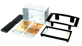 Connects2 CT23VW04 Volkswagen Touareg Multivan Caravelle Car Stereo Double Din Fascia Panel