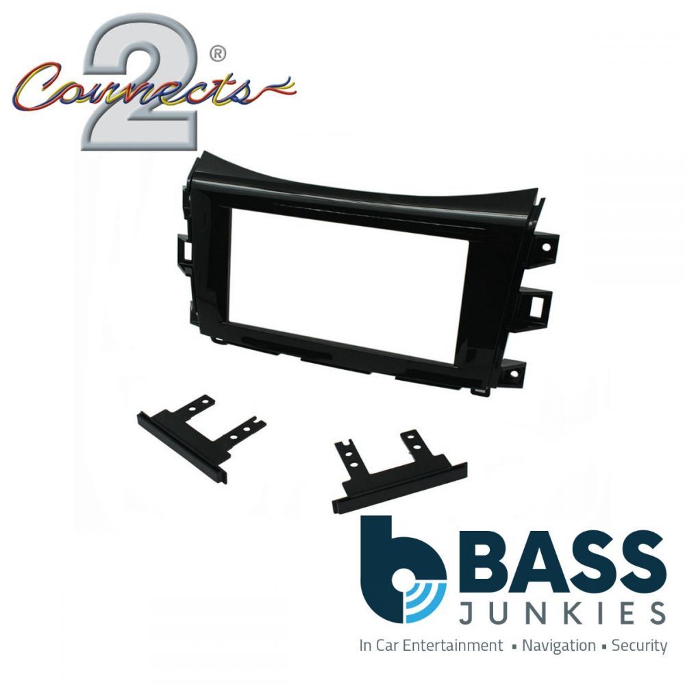 Connects2 CT23NS25 Nissan Navara Frontier Car Stereo Double Din Fascia Panel