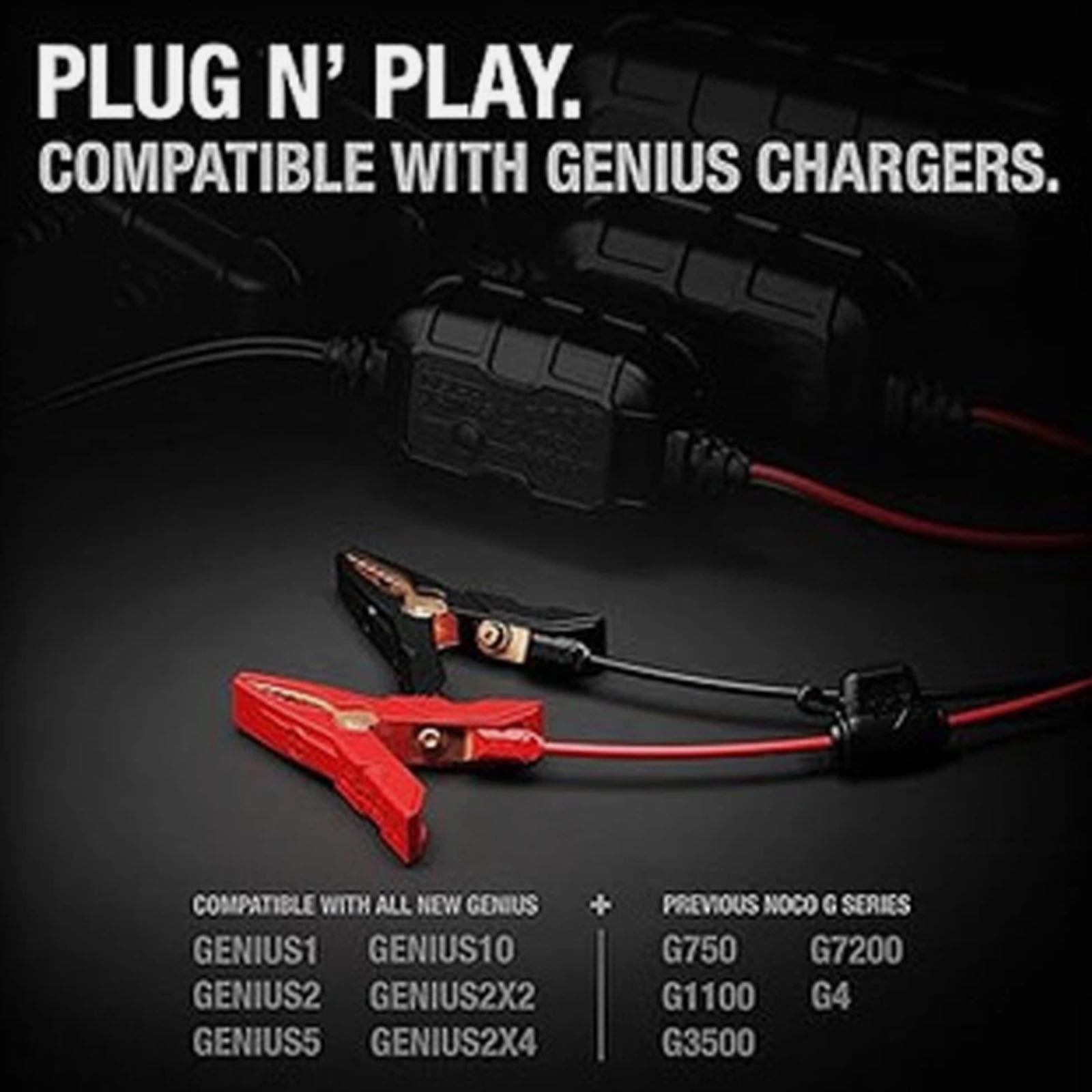 NOCO GC001 - X Connect Battery Clamp With Integrated M6 Eyelets For NOCO Genius
