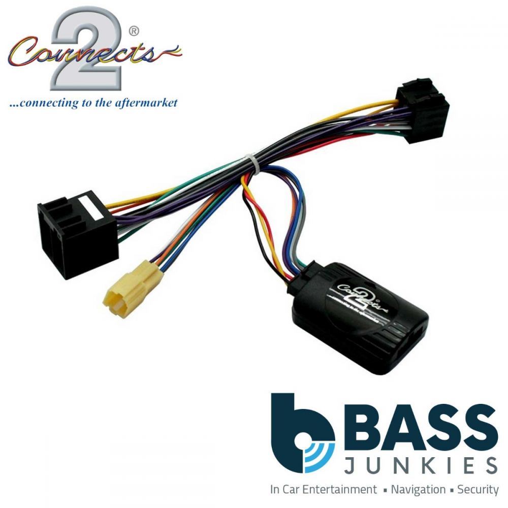 Connects2 CTSRN003AA Renault Clio Kangoo Megane Trafic Car Stereo Radio Steering Wheel Interface Stalk Control