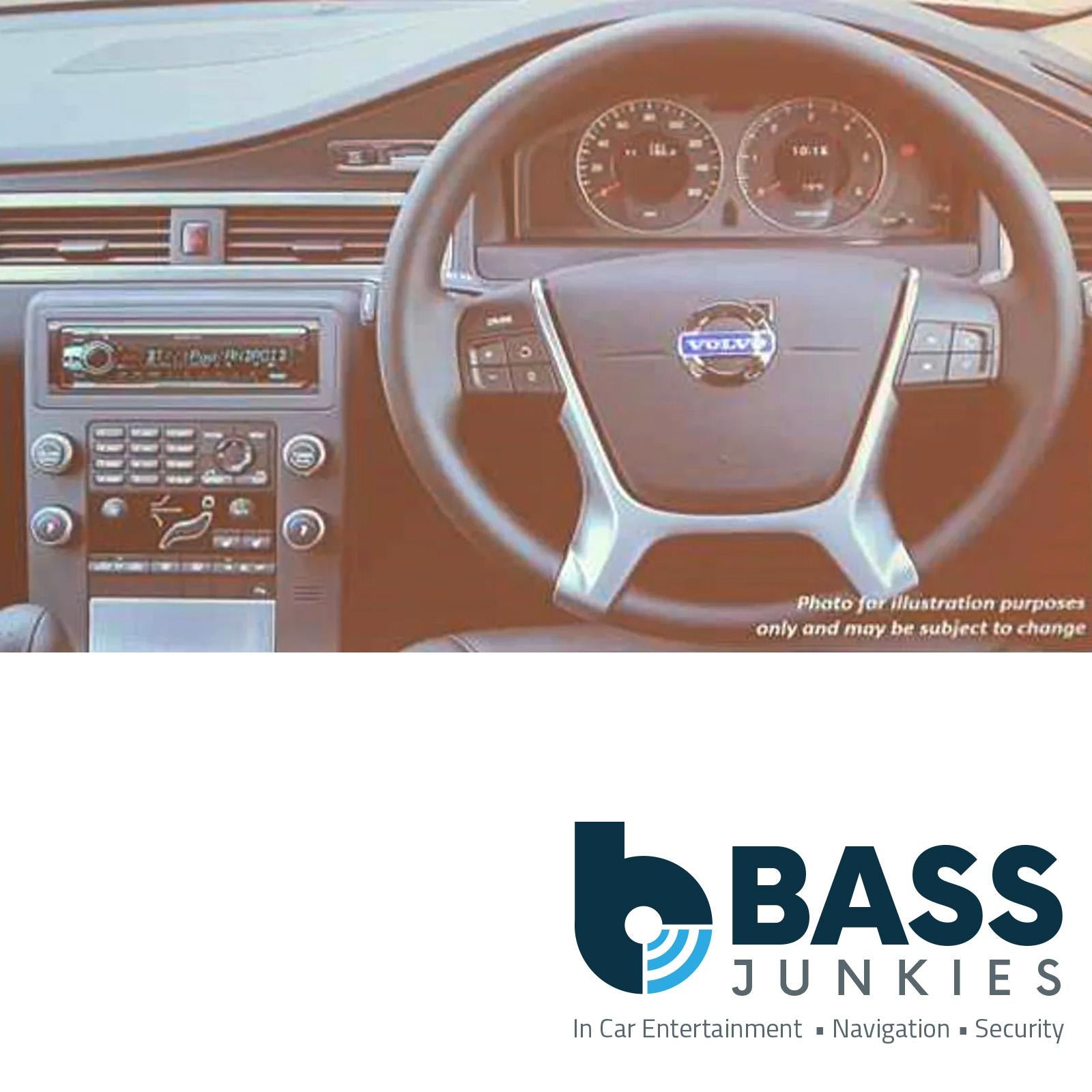 Connects2 CTKVL10 - Volvo V70 XC70 S80 2007 - 2011 Car Stereo Single Din Fascia & Steering Wheel Kit