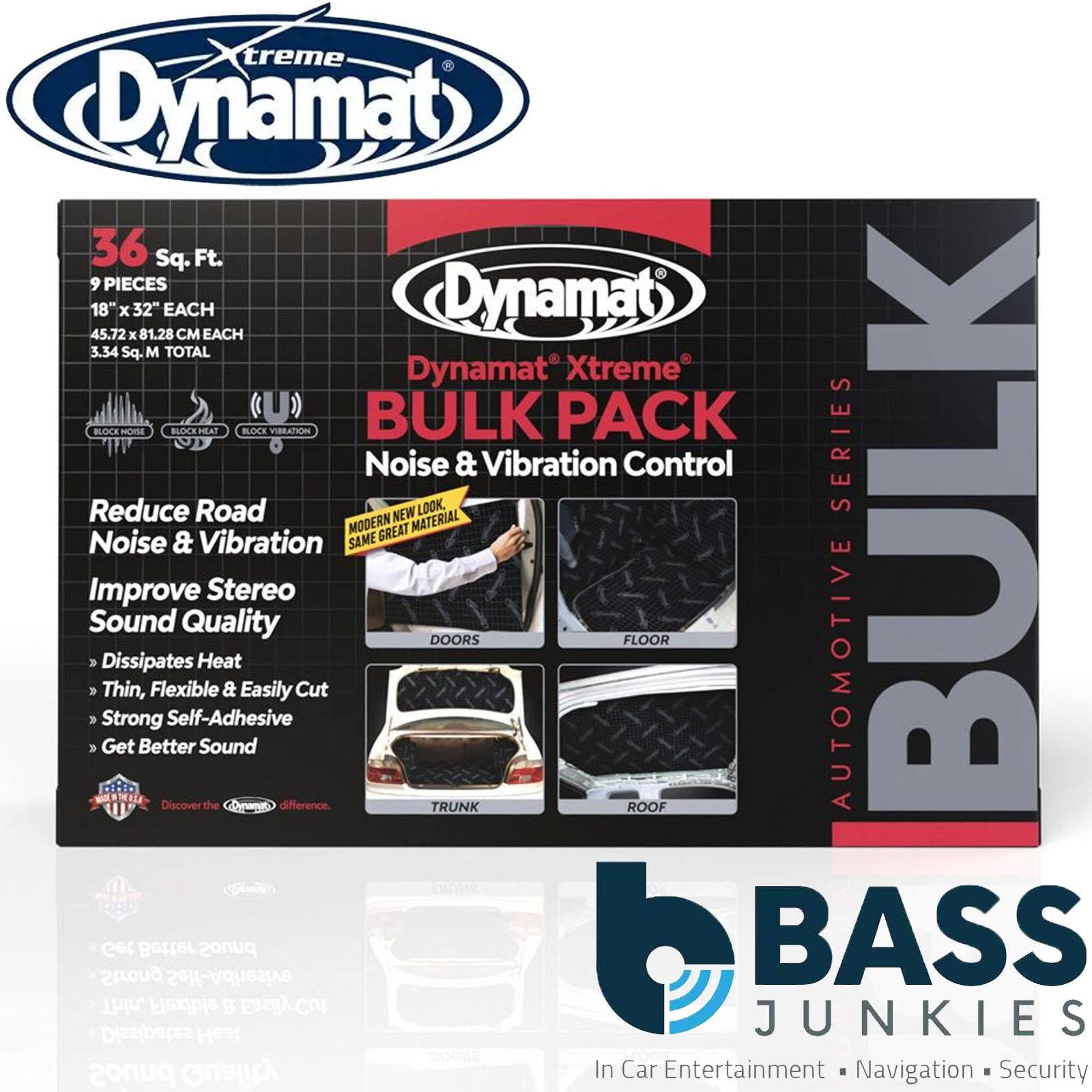 Dynamat Xtreme Bulk Pack Sound Deadening Kit 3.34m² (36 sq.ft) - 9 Sheets
