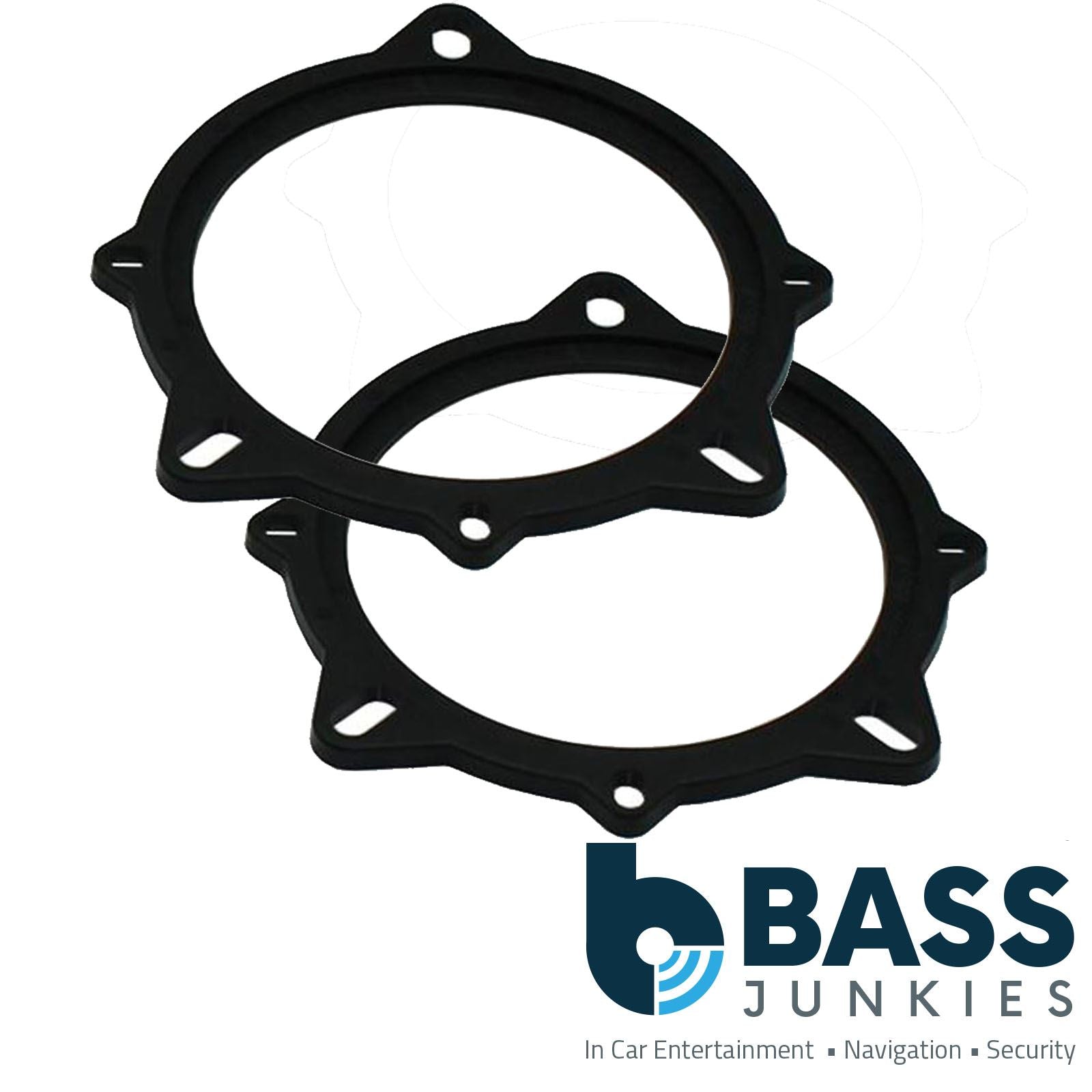 MTX TR40C 2-Way 4" 620W Coaixal Speakers With Brackets for BMW 5-Series Vehicles