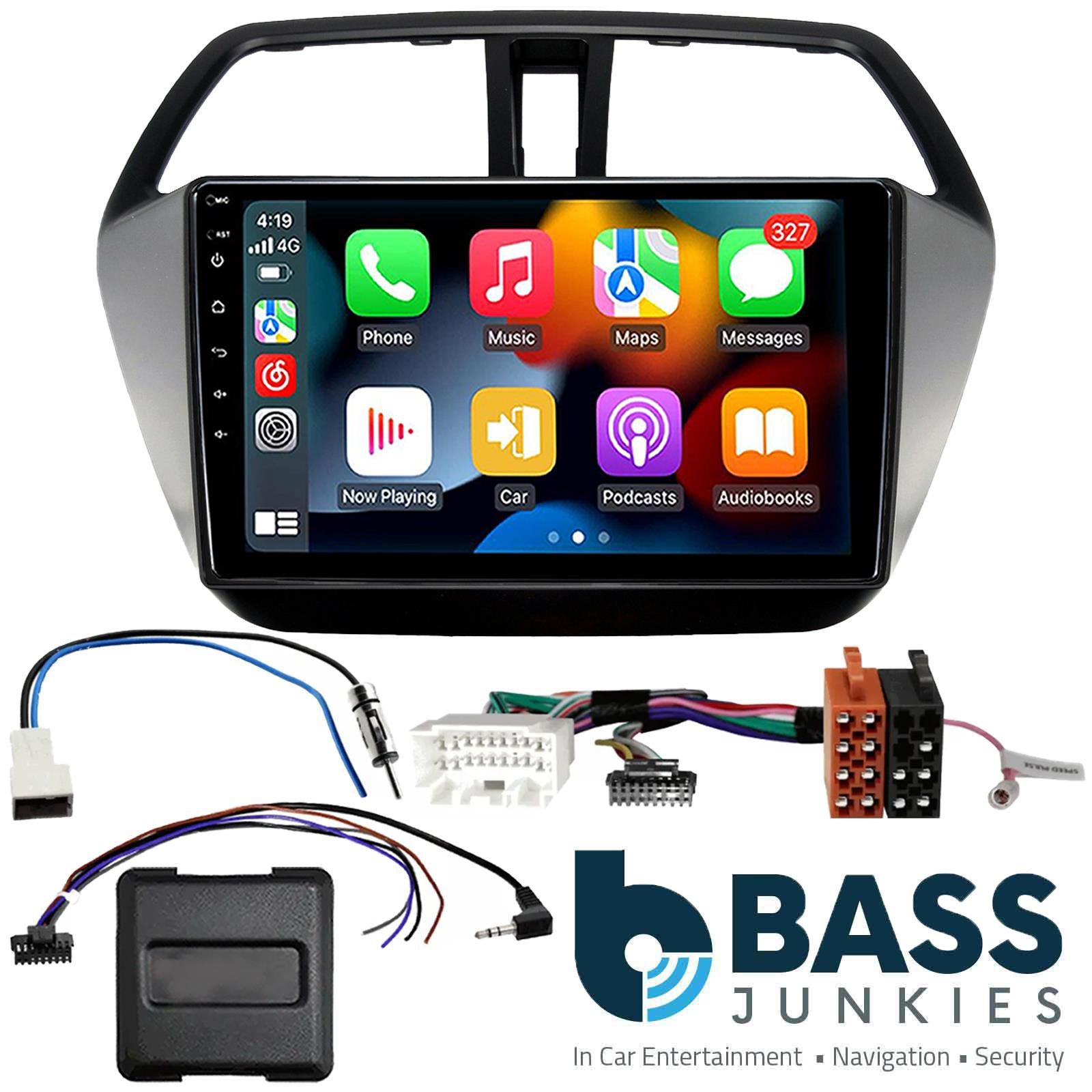 UPGRADED 9" CarPlay Android Car Stereo Kit For Suzuki SX4 S-Cross 2014 Onwards