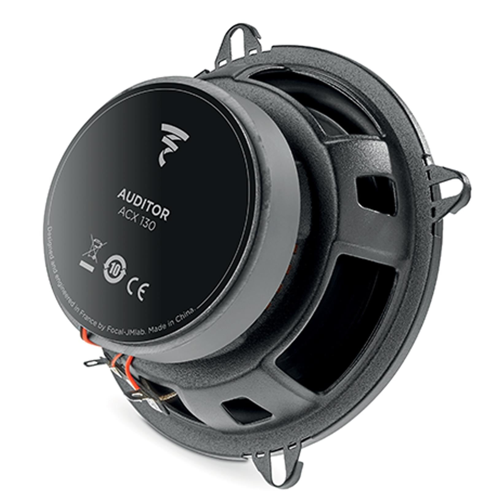 Focal ACX130 130mm/13cm/5.25" Car Door Coaxial Speakers (Per Pair Max 200 watts | 100 watts RMS) Per Speaker Max 100 watts | RMS 50 watts [Woofer/Tweeter]