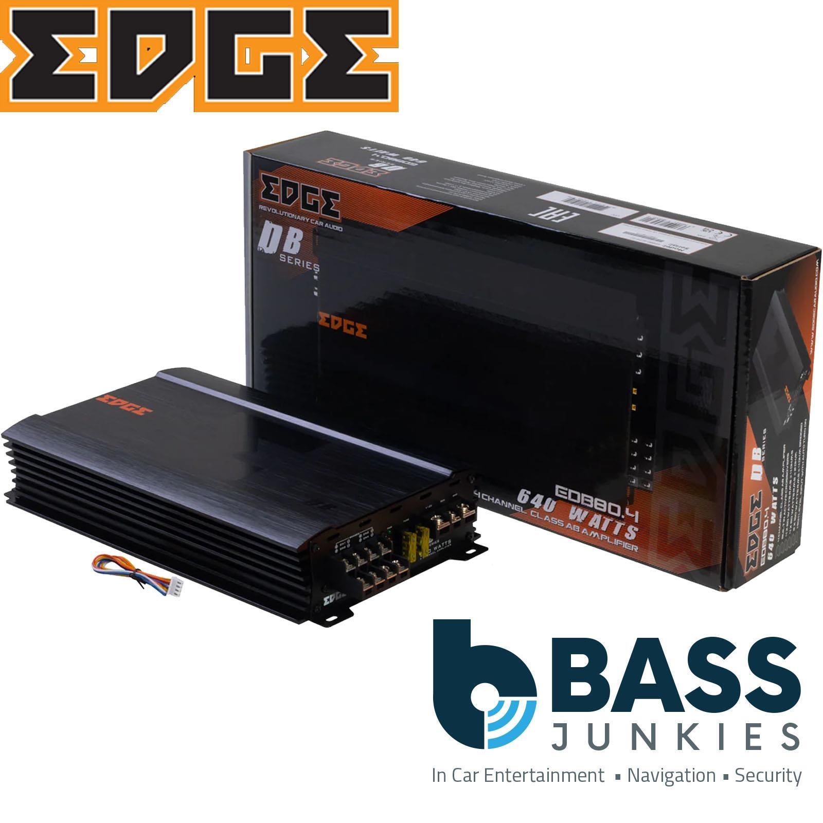 EDGE EDB80.4LITE-E4 4 channel 640 Watts Car Amplifier