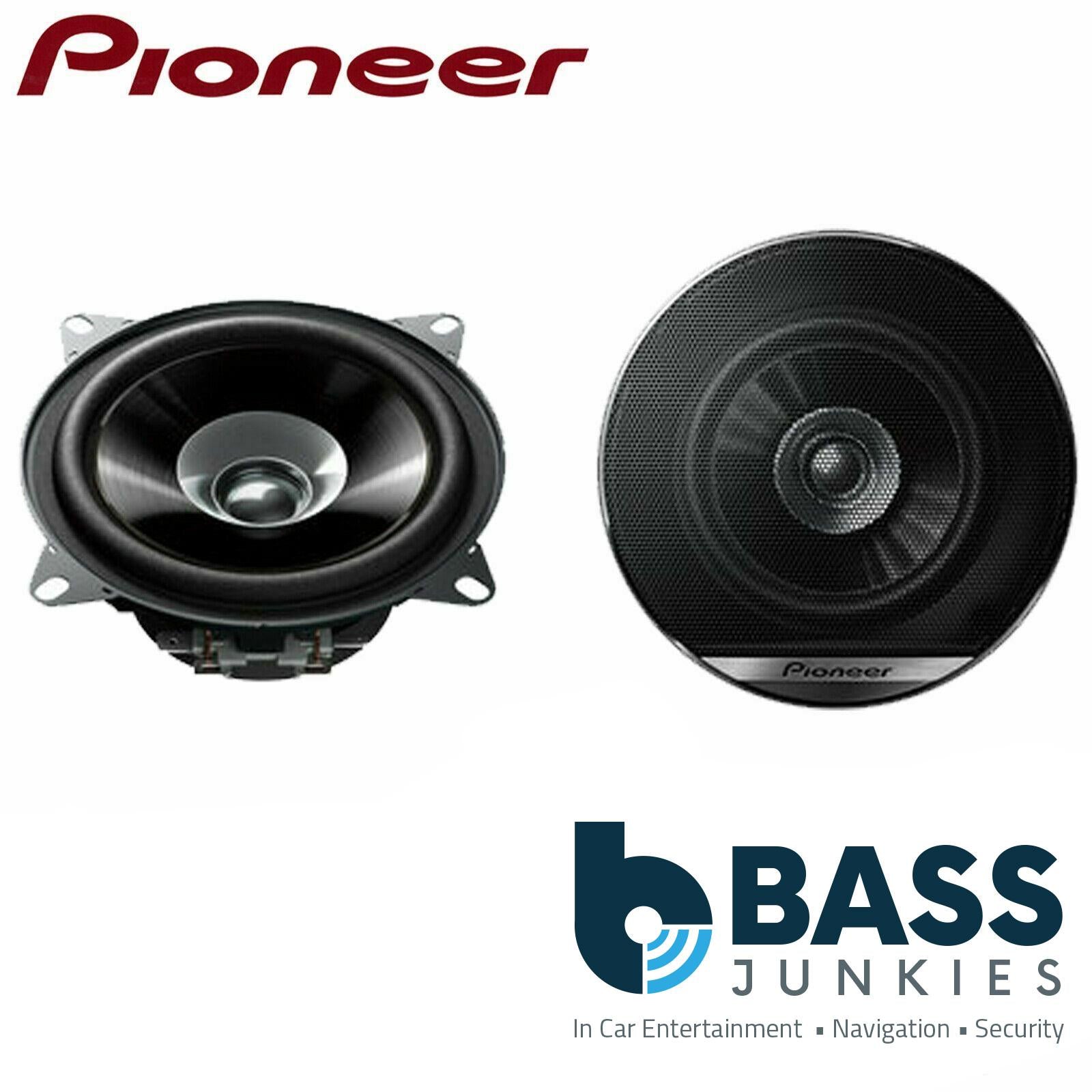 Pioneer TS-G1010F 380 Watts 4" Inch 10 cm Dual Cone Car Door Dash Shelf Speakers