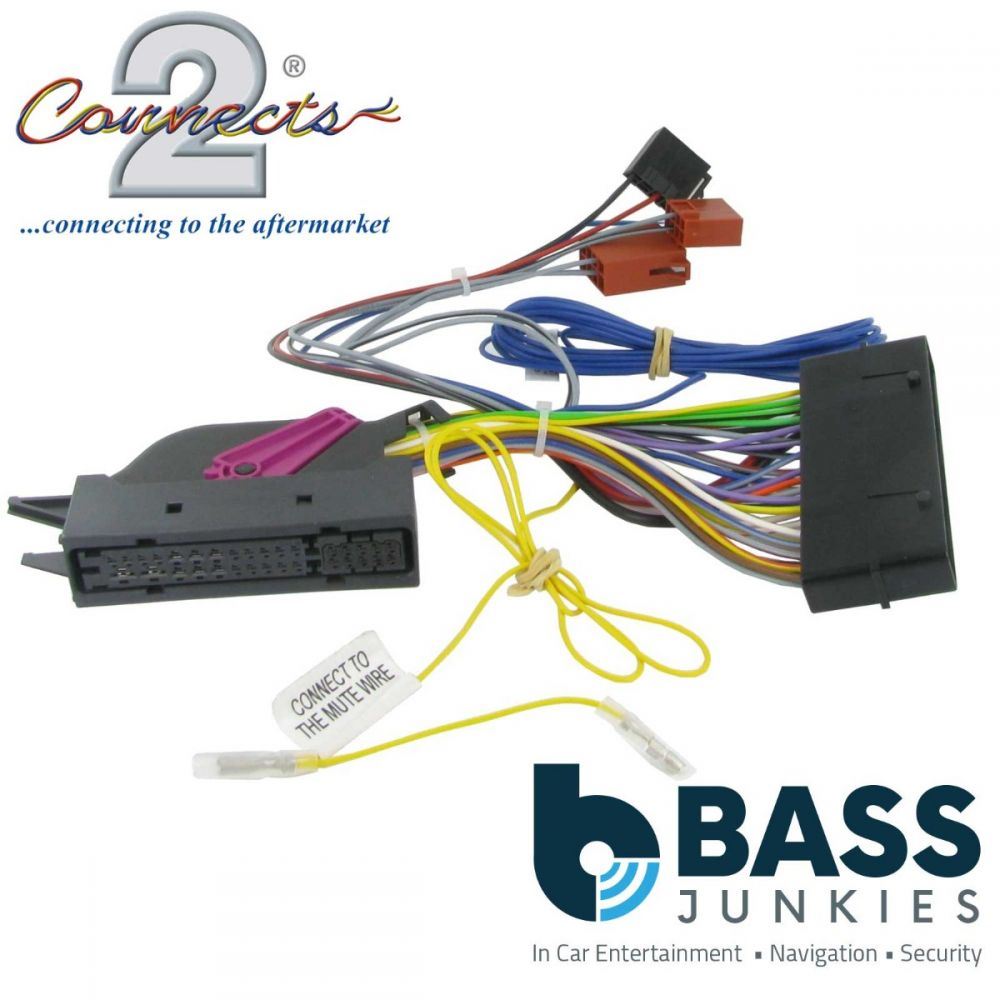 Connects2 CT10MC03 - Mercedes Benz C / E / G / R Class ML CL & CLS Parrot SOT T-Harness Cable Wiring Lead
