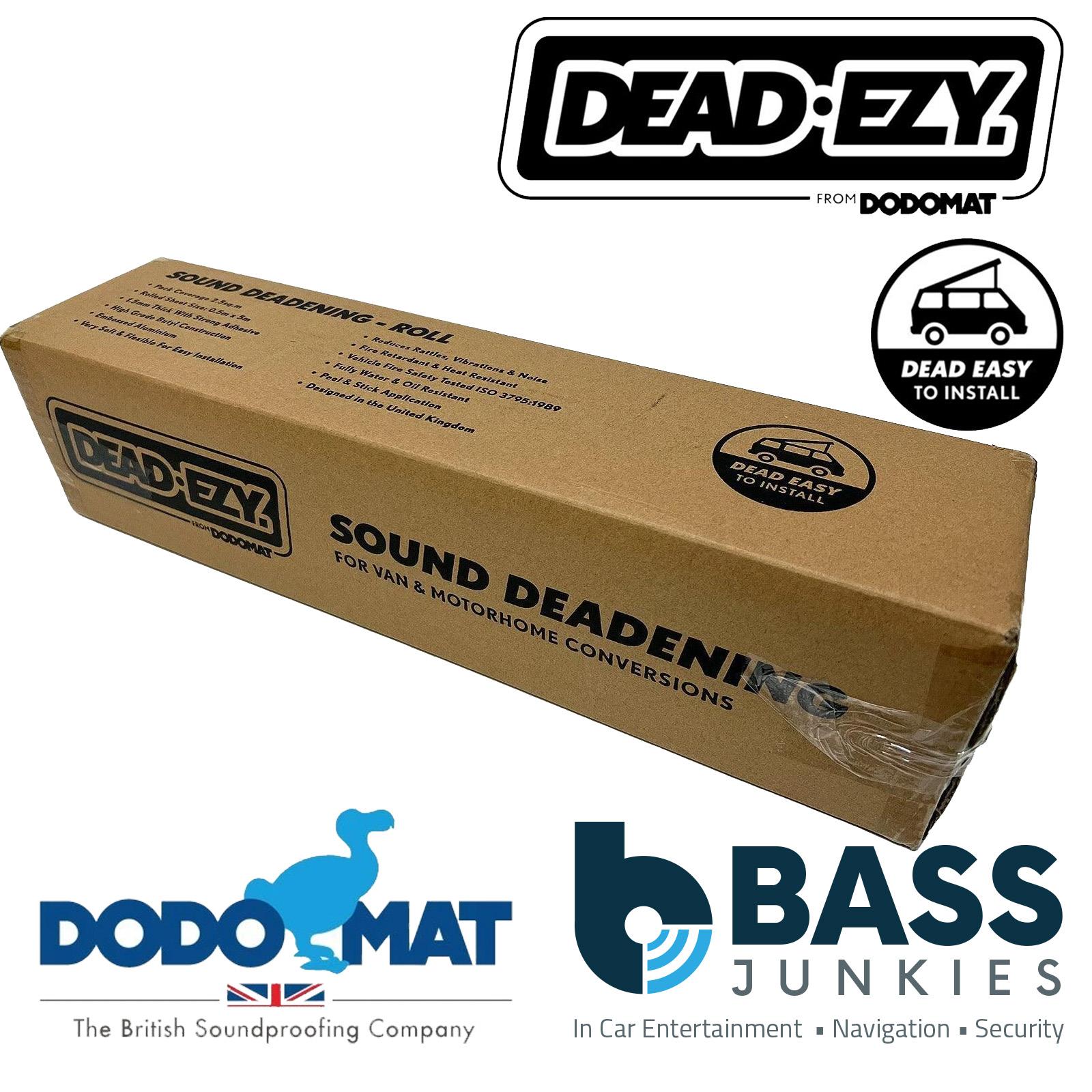 Dodo Mat DEAD-EZY Roll - 5m Roll (2.5sq.m) Sound Deadening Vibration Proofing Mat