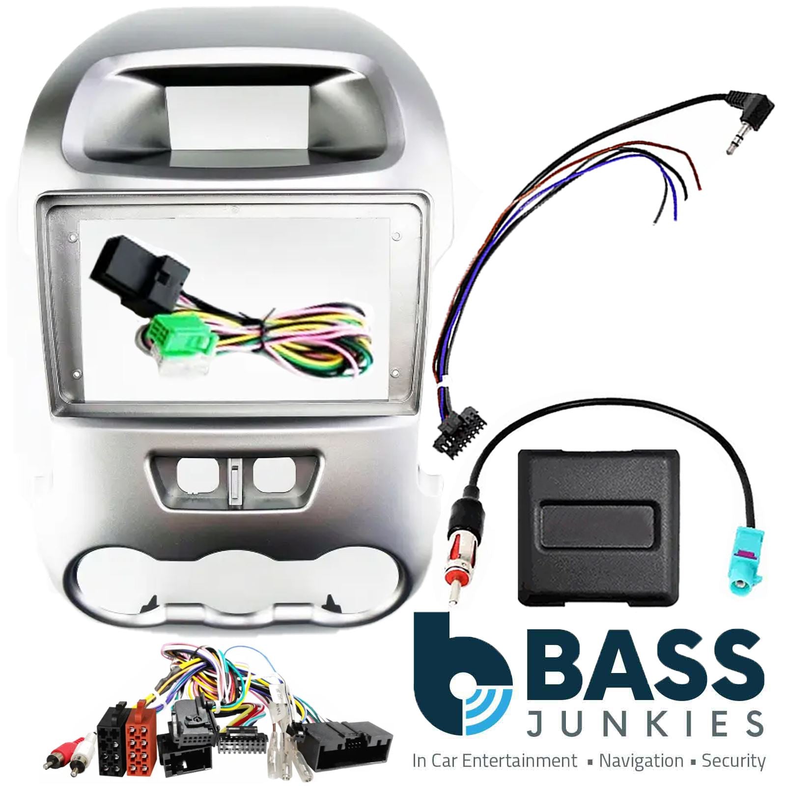 Kenwood 9" CarPlay Android Car Stereo Kit For Ford Ranger 2012 Onwards Silver