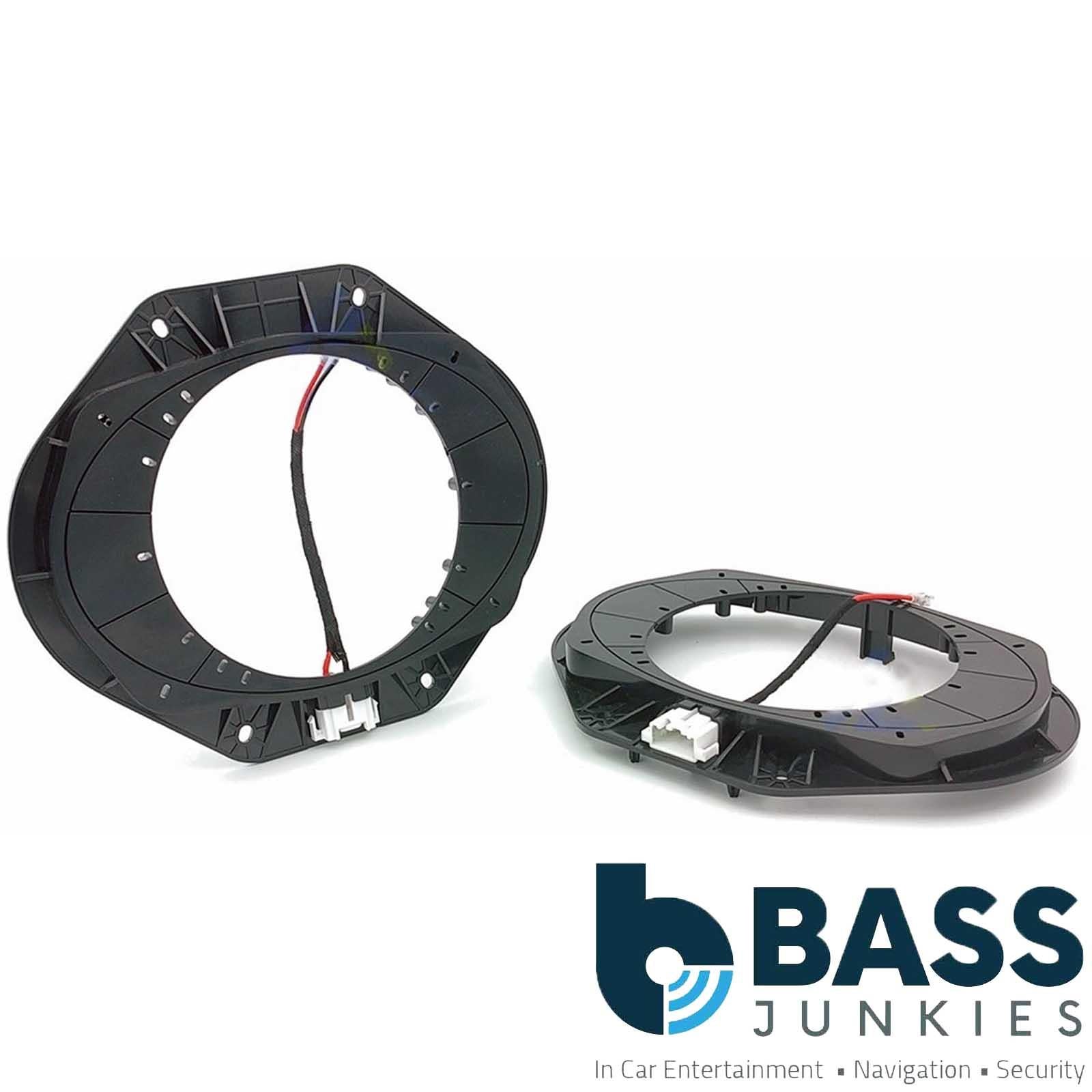 6.5" Direct-Fit Speaker Adapter Brackets for Ford Taurus FR 2015-24