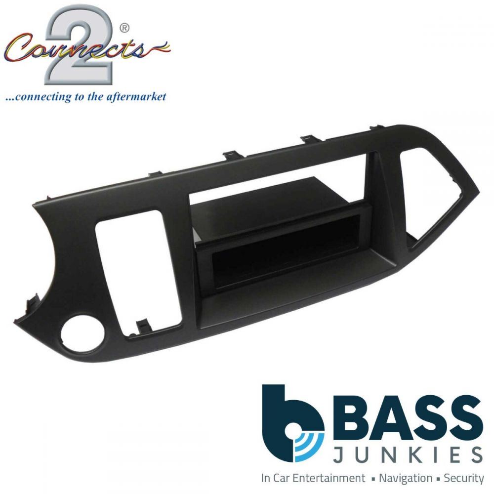 Connects2 CT24KI22L - Kia Picanto 2011 Onwards Single Double Din Fascia Panel