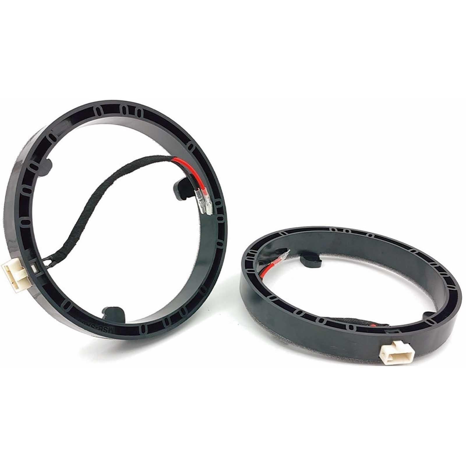 6.5" - 6.75" Direct-Fit Speaker Adapter Brackets for Mitsubishi ASX 2013-21