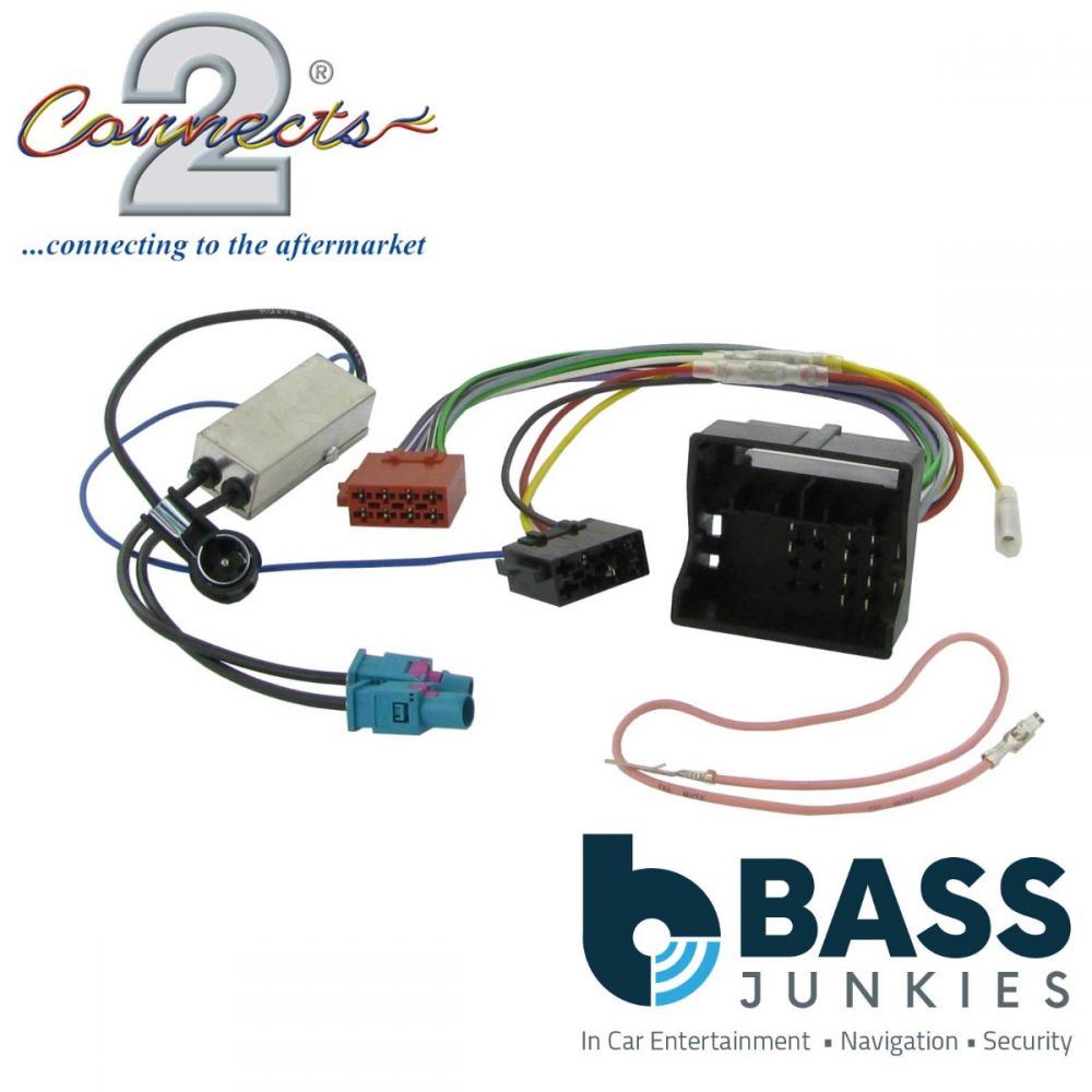 Connects2 CT20PE06 - Peugeot 407 207 307 and Other Models Car Stereo Radio ISO Harness Adapter Lead