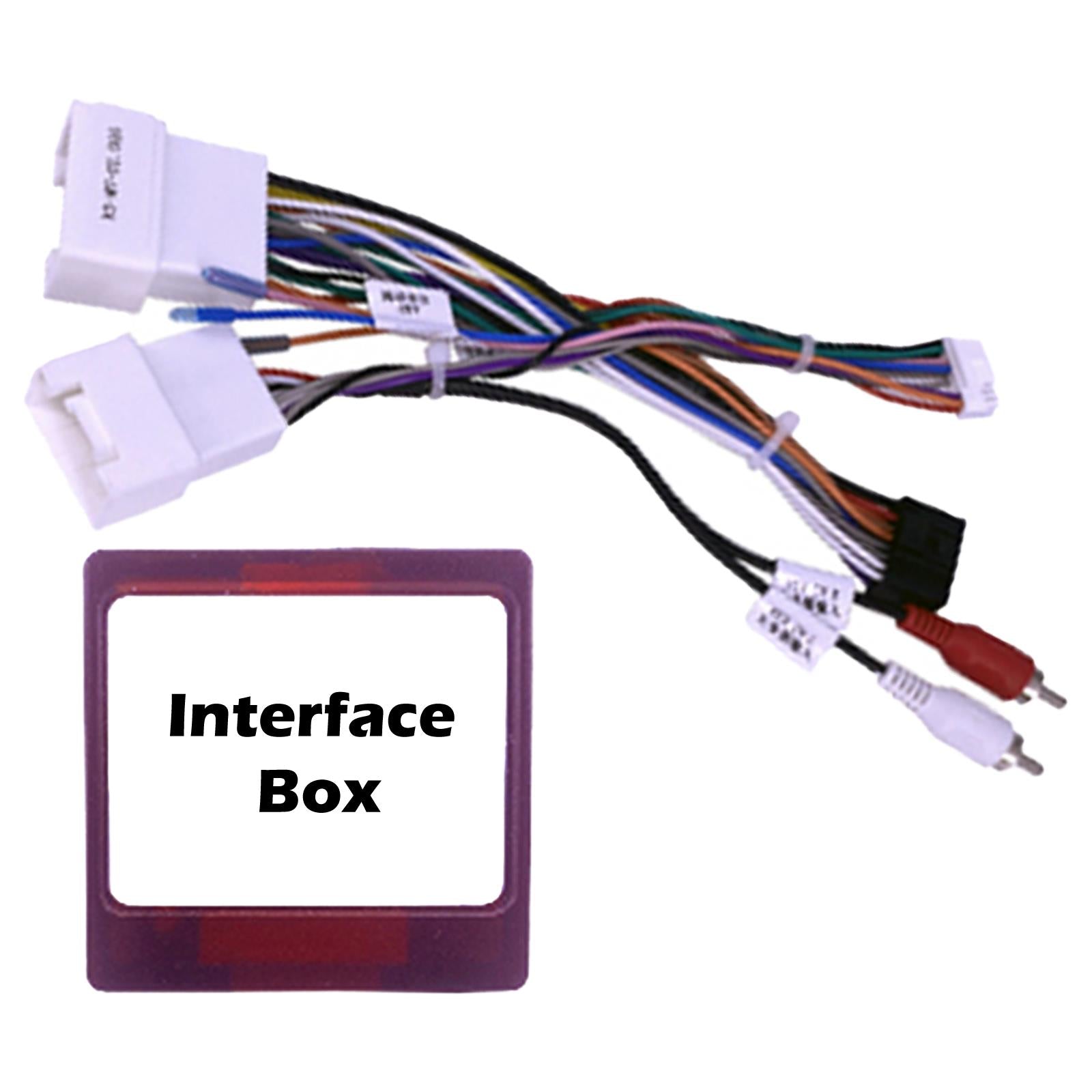 For Mitsubishi ASX Black 2013-18 Fascia Panel Interface for 9" Android Car Radio