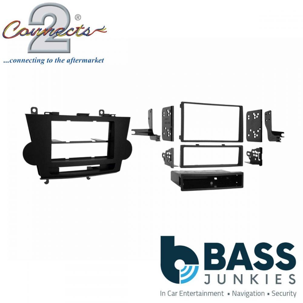 Connects2 CT23TY08 Toyota Highlander 2008 - 2012 Car Stereo Double Din Fascia Panel Plate