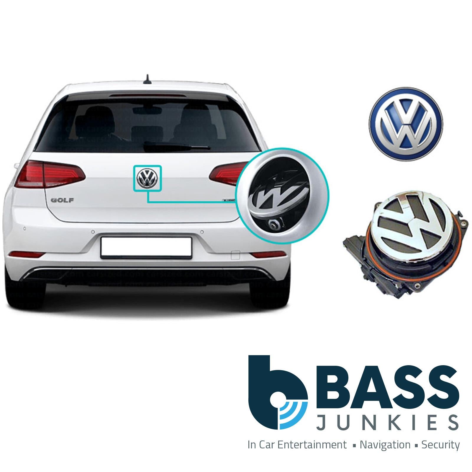 Factory Camera Retention Interface for VW Seat Skoda Motorised Rear Badge Vehicles