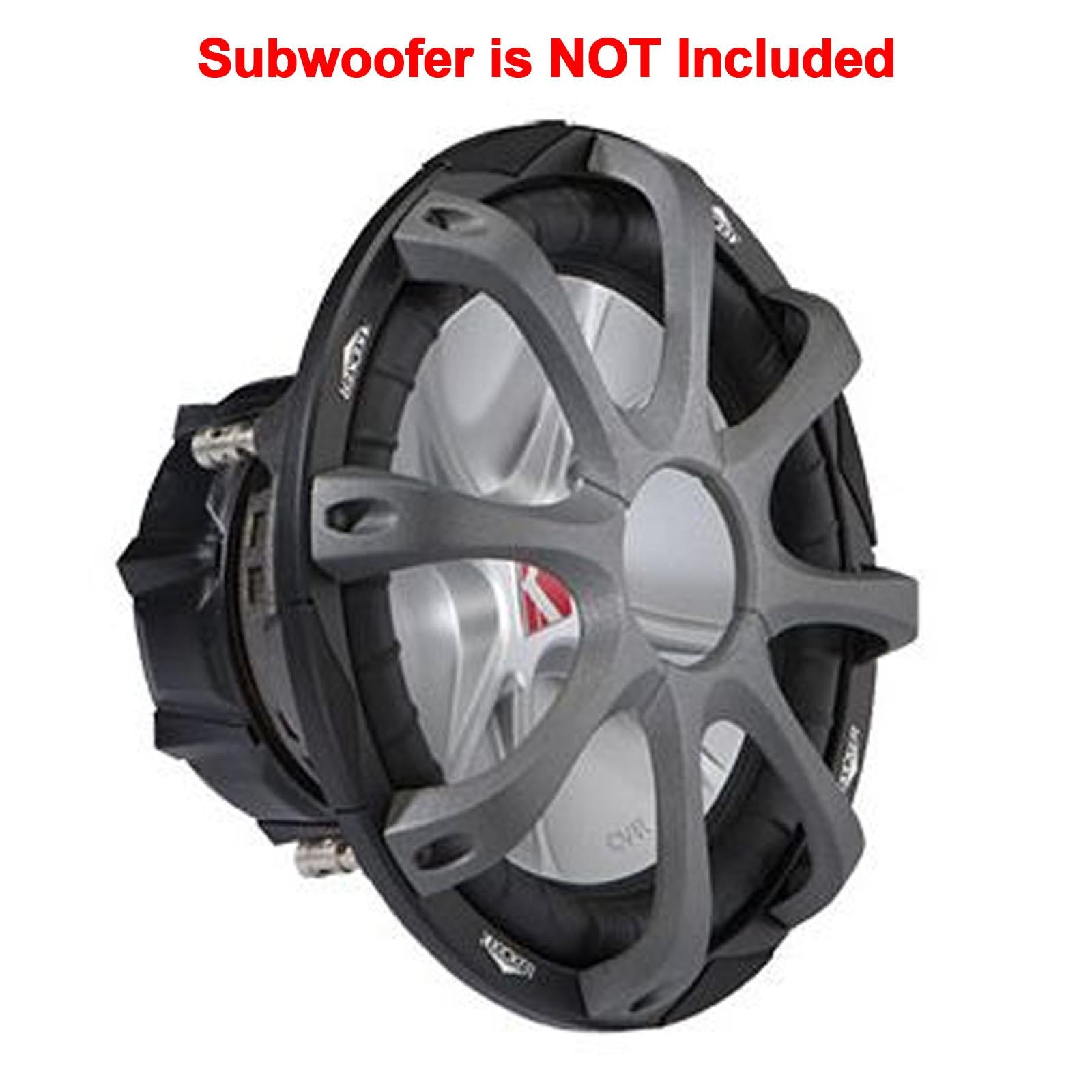 Kicker 10" Round Sub Subwoofer Grille Speaker Cover for Comp CompR CompS