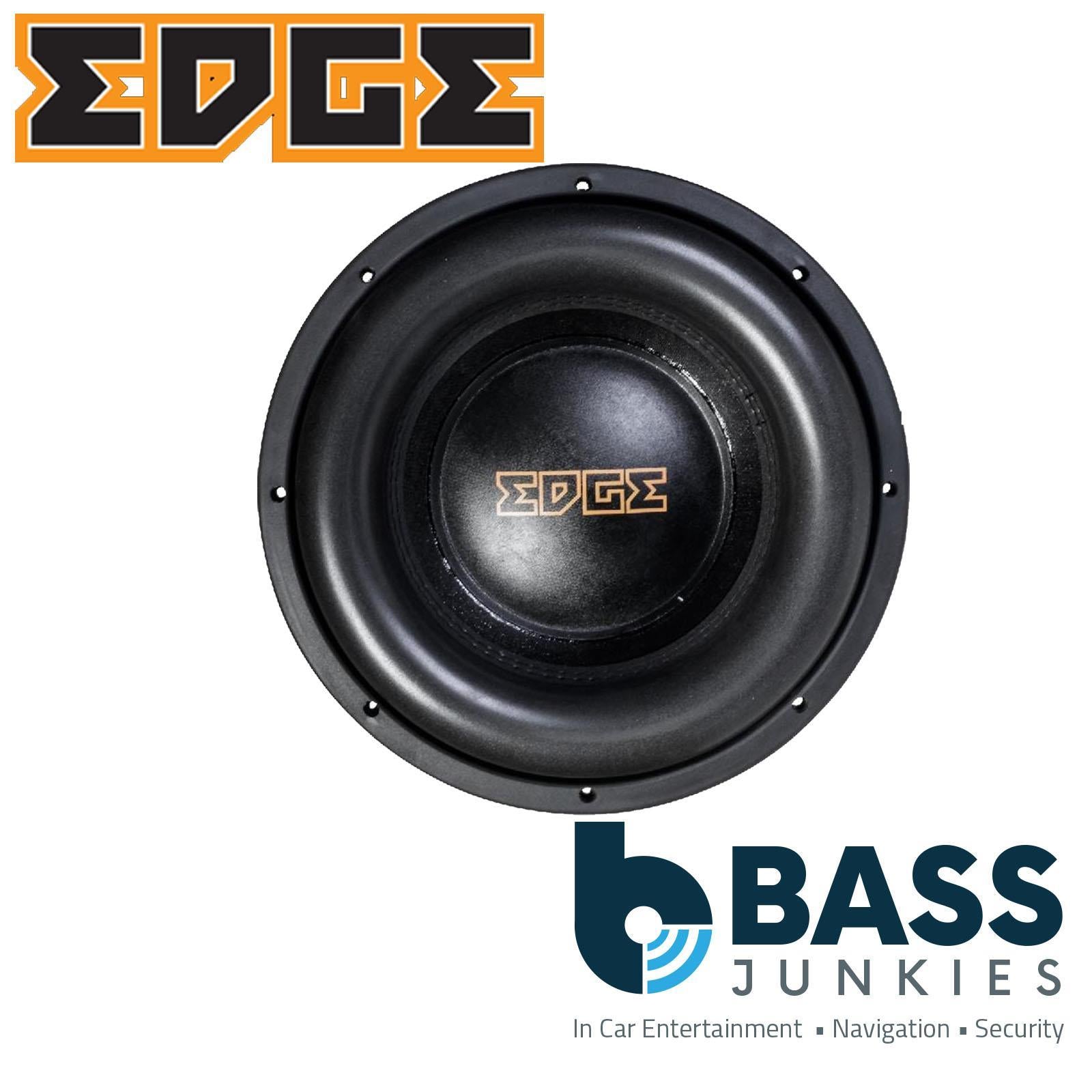 Edge EDX12D1SPL-E7 12" (323mm) Subwoofer, RMS 5000W, Peak 15000W, Dual 1 ohm