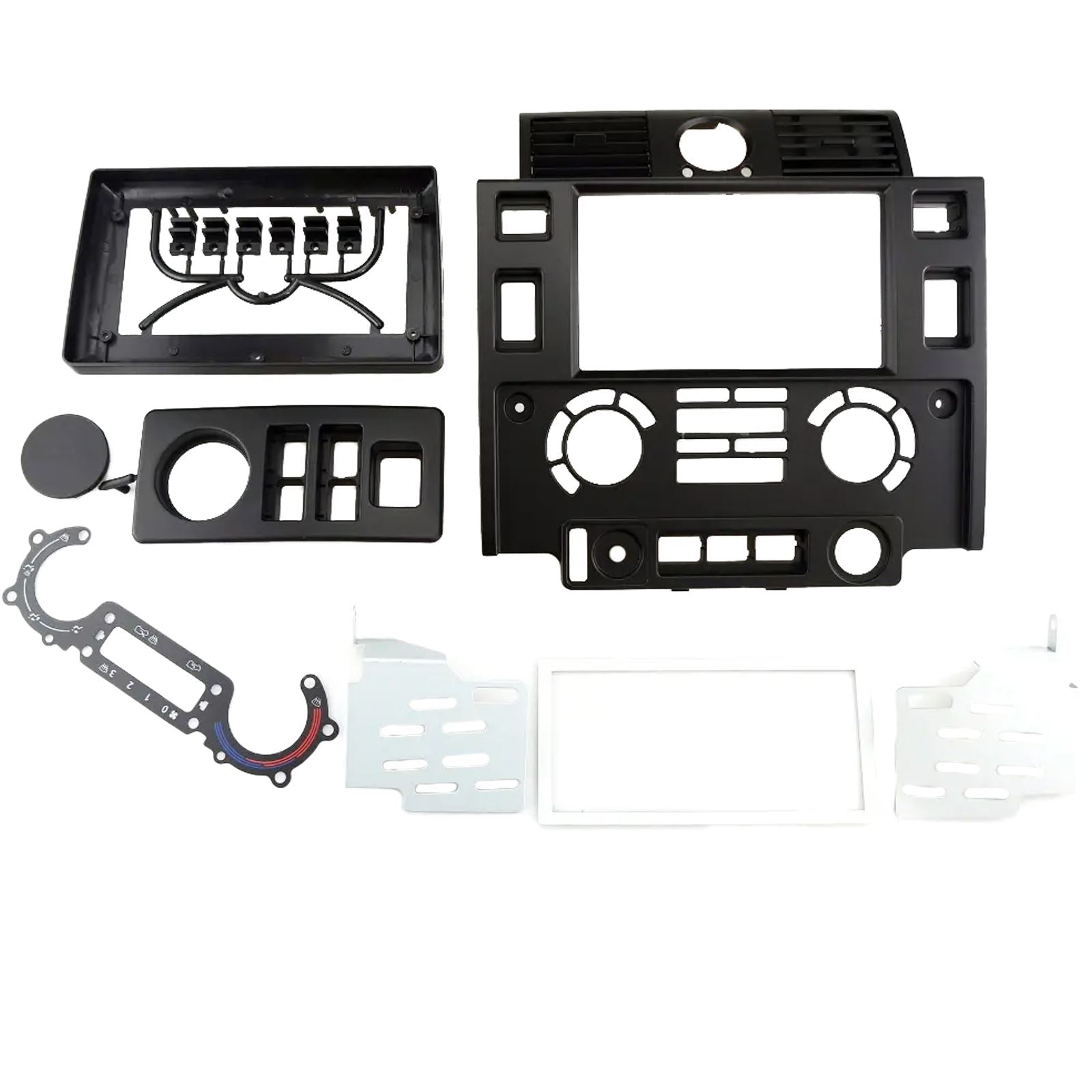 For LandRover Defender 90 2010 On Fascia Panel Interface 9" Android Car Radio