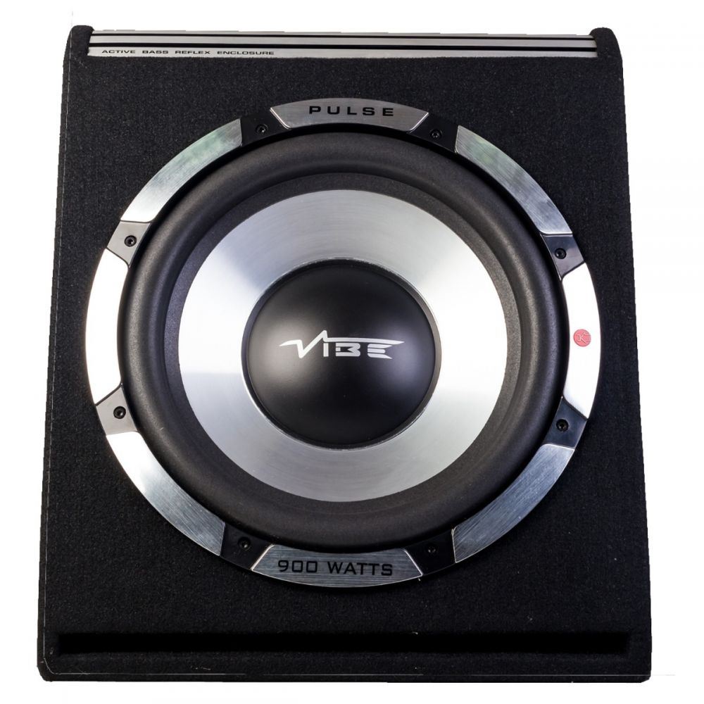 Vibe PULSE V12 V4 900 Watts 12" Inch 30cm Amplified Car Bass Box Subwoofer