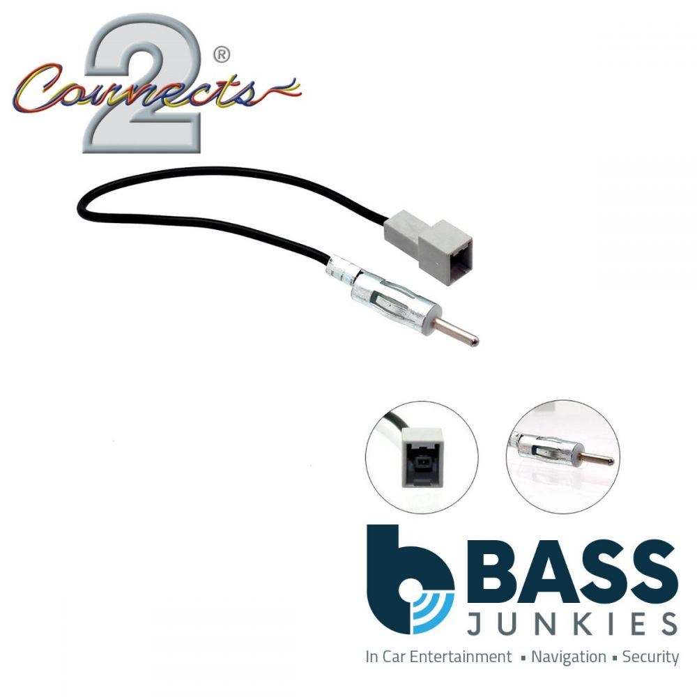 Connects2 CT27AA131 Active Car Stereo Fakra - ISO Antenna Adapter