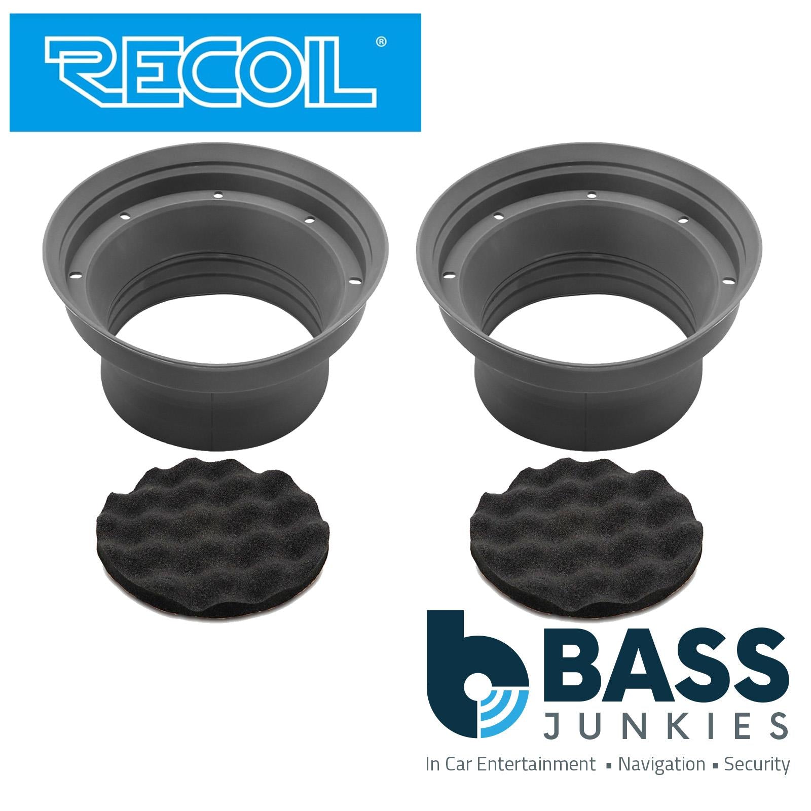 Recoil SPB8 - 20cm 8″ Waterproof Silicone Car Speakers Baffle & Isolator Kit