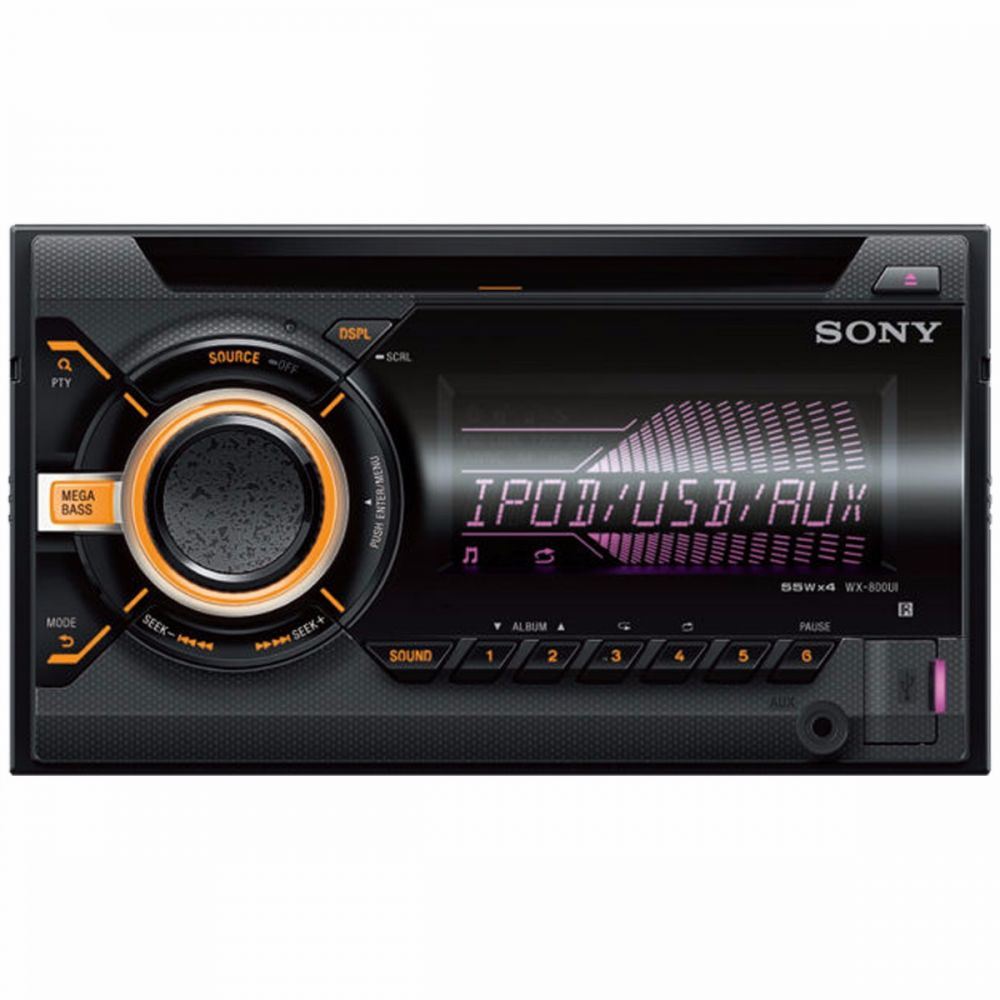 Sony WX-800UI - CD MP3 iPod iPhone USB AUX Car Stereo Radio Tuner Player
