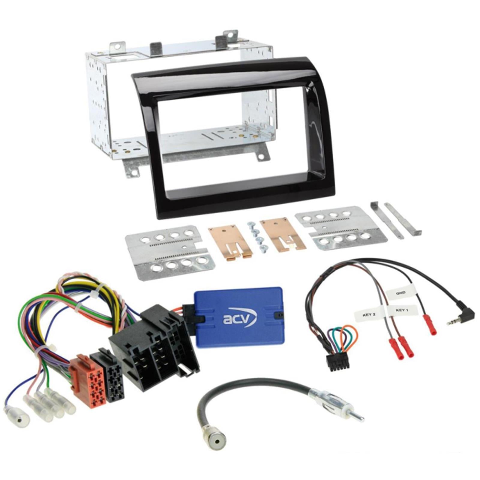 Double Din Car Radio Stereo Full Fitting Kit for Citoren Relay  2011 - 2014