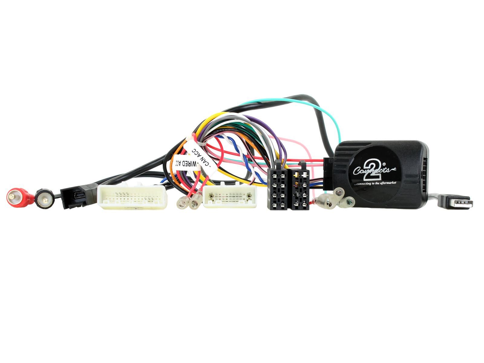 Connects2 CTSNS009.2 Nissan Qashqai X-Trail Pulsar Car Stereo Radio Steering Wheel Interface Stalk Control