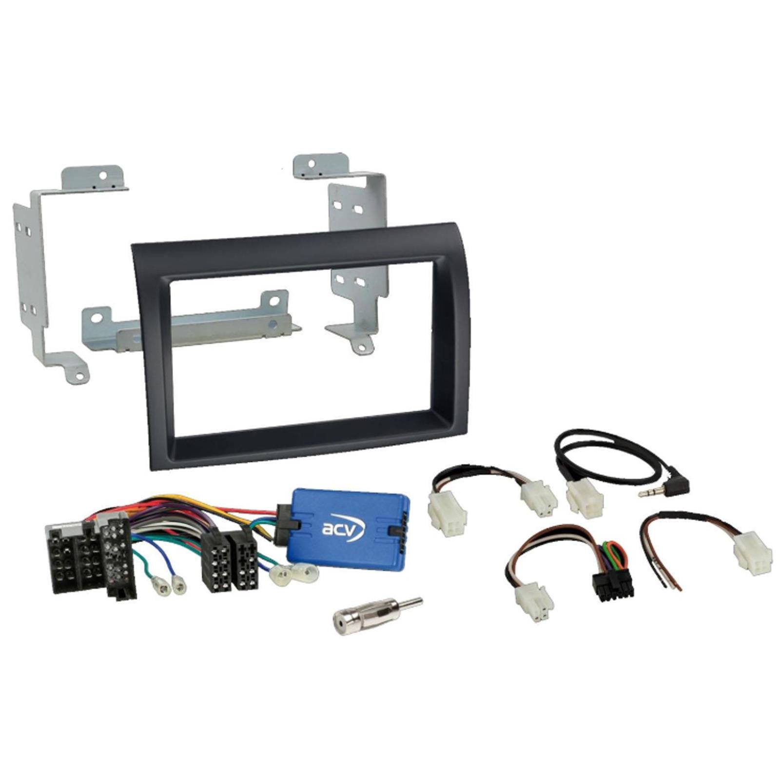 Double Din Car Radio Stereo Full Fitting Kit for Opel Movano Electrik  21-24