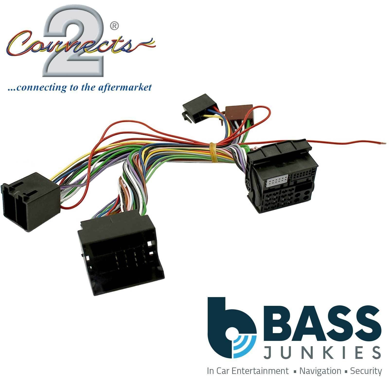Connects2 CT10CT04 - Citroen C2 C3 C4 C5 C8 DS3 Nemo Berlingo - Parrot SOT T-Harness Cable Wiring Lead