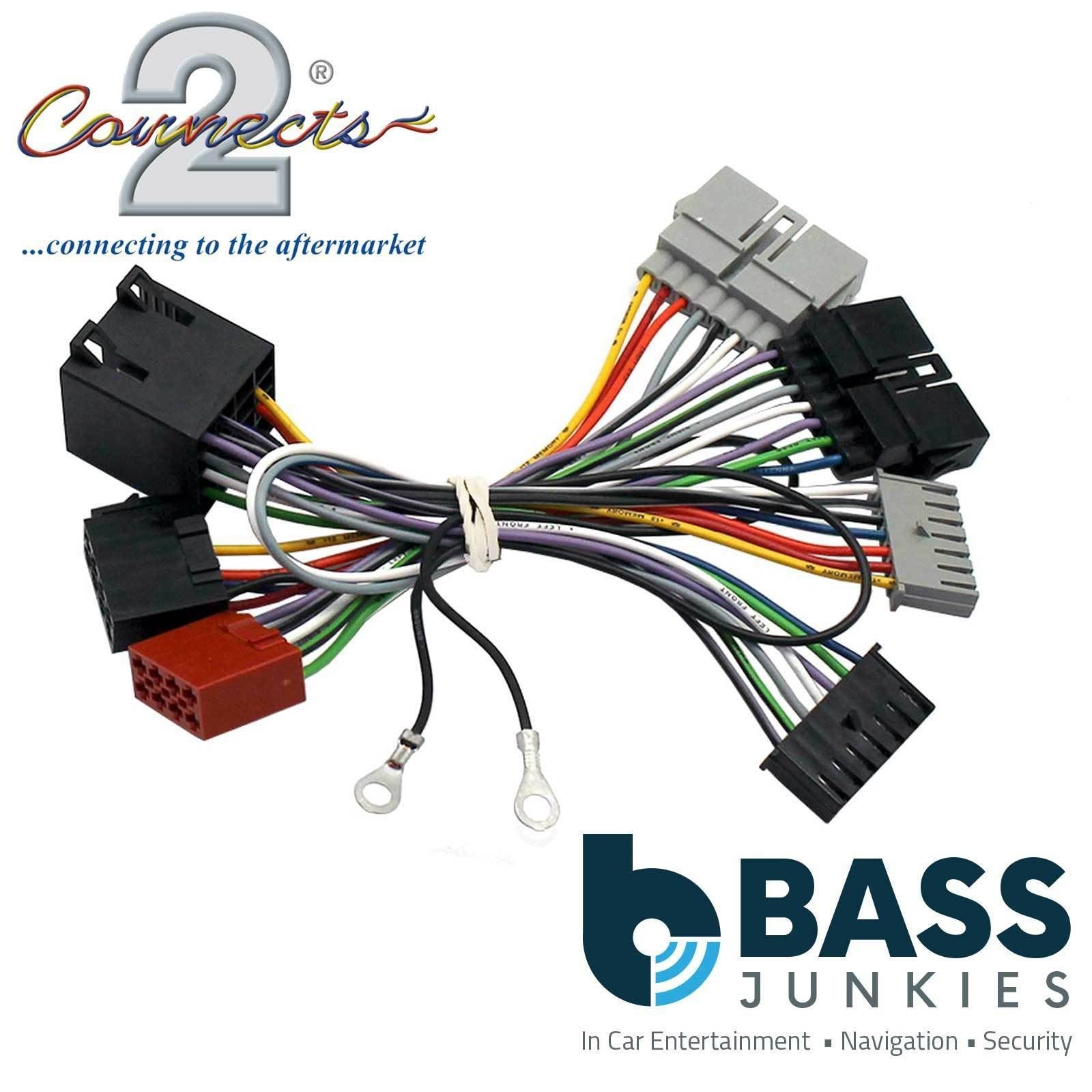 Connects2 CT10JP01 - Jeep Wrangler Liberty & ( Grand- ) Cherokee Parrot SOT T-Harness Cable Wiring lead