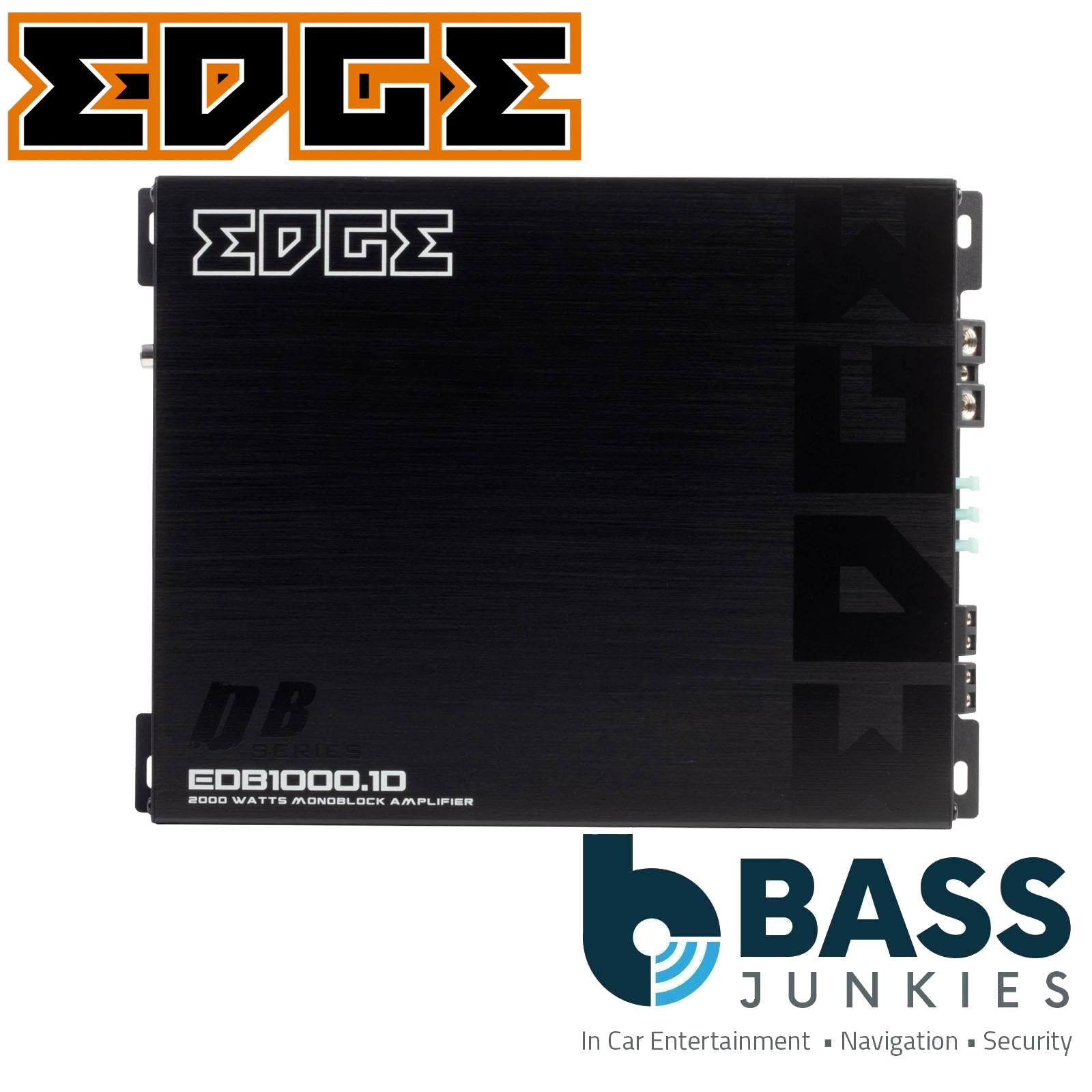 EDGE EDB1000.1D-E4 - 1000W RMS 2000 Watts Monoblock Car Audio Amplifier