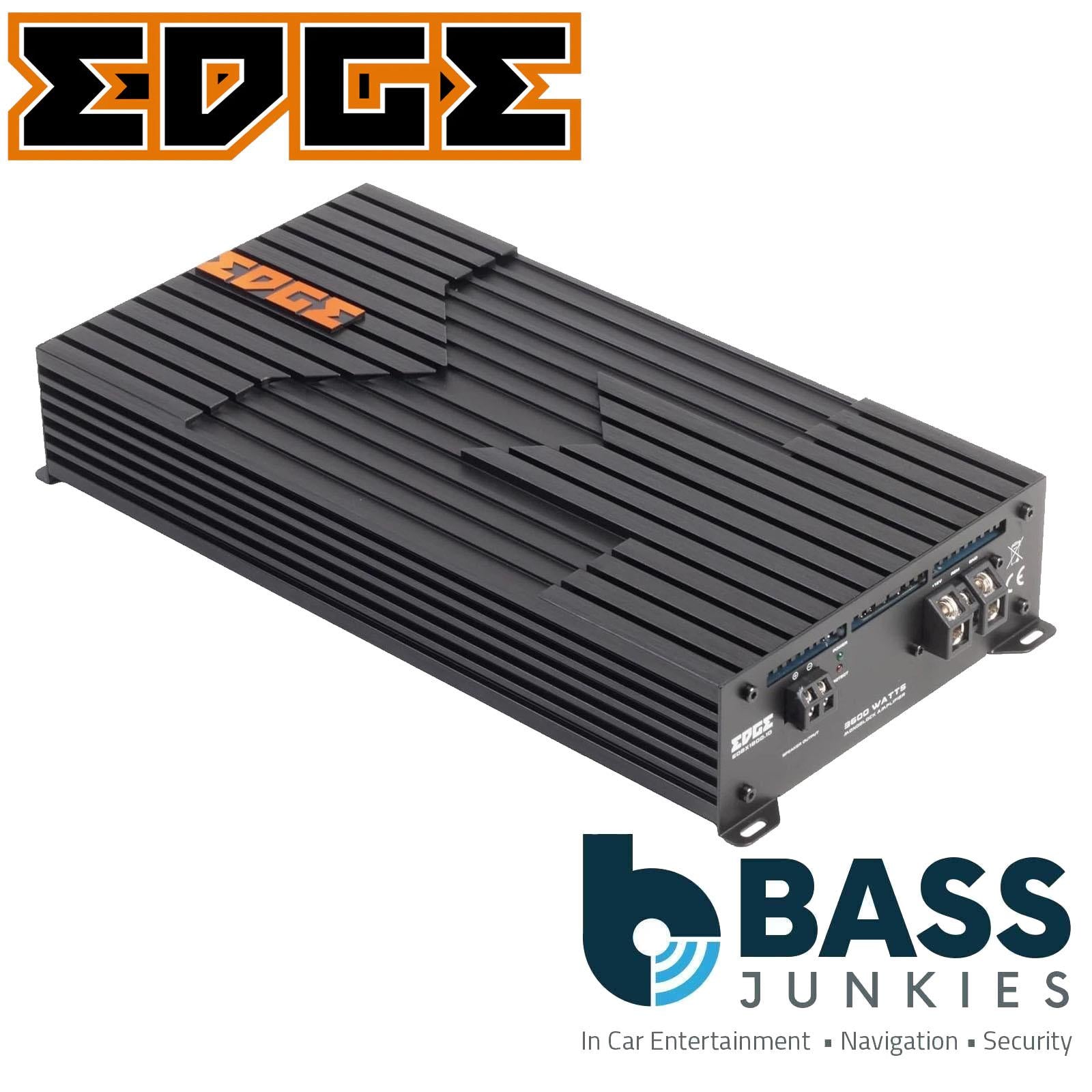 EDGE EDBX1800.1D-E4 - 3600 Watts1800W RMS Car Audio Bass Amplifier